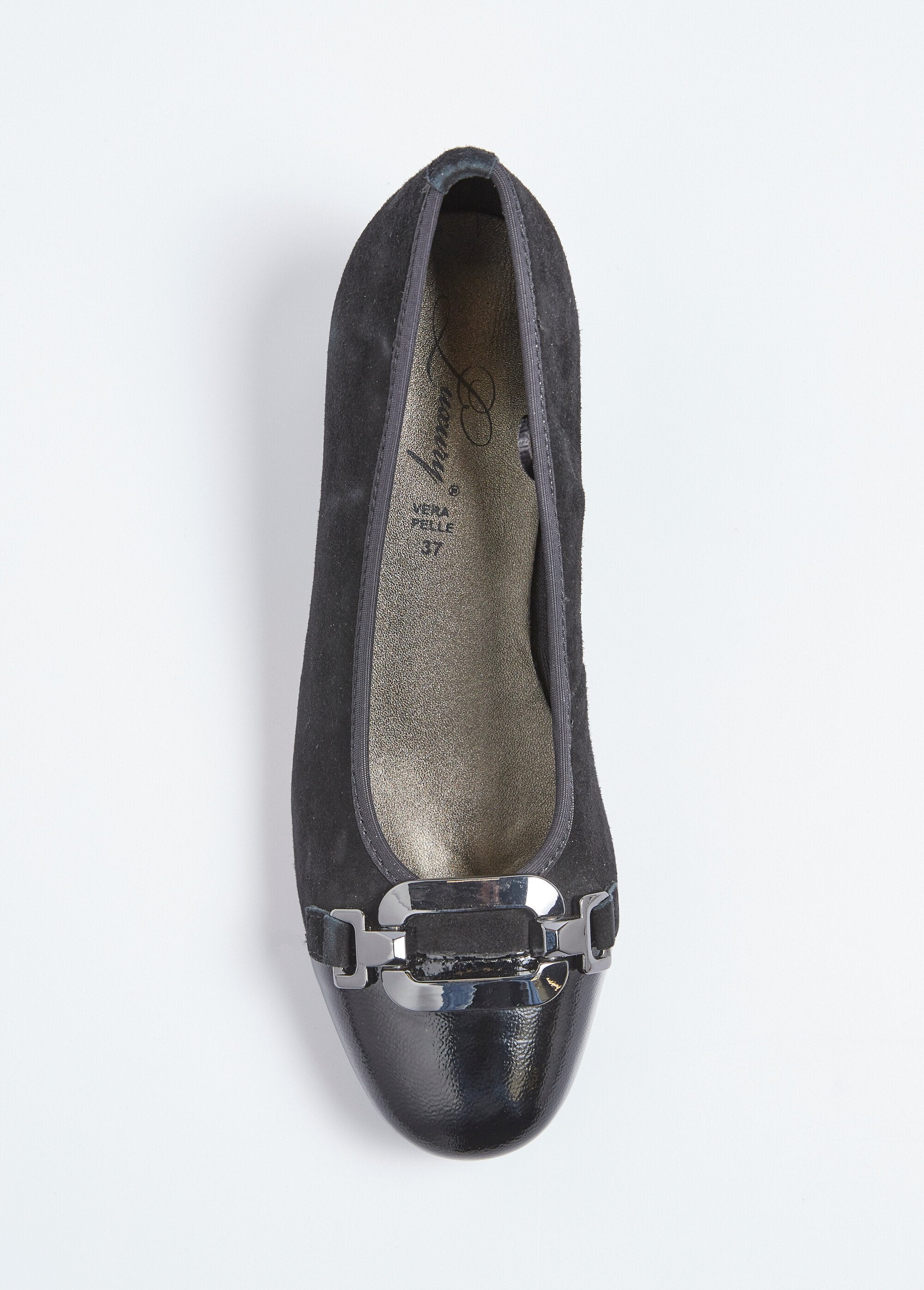 Ballerina_hakken_van_suède_en_lakleer_Noir_OV1_slim