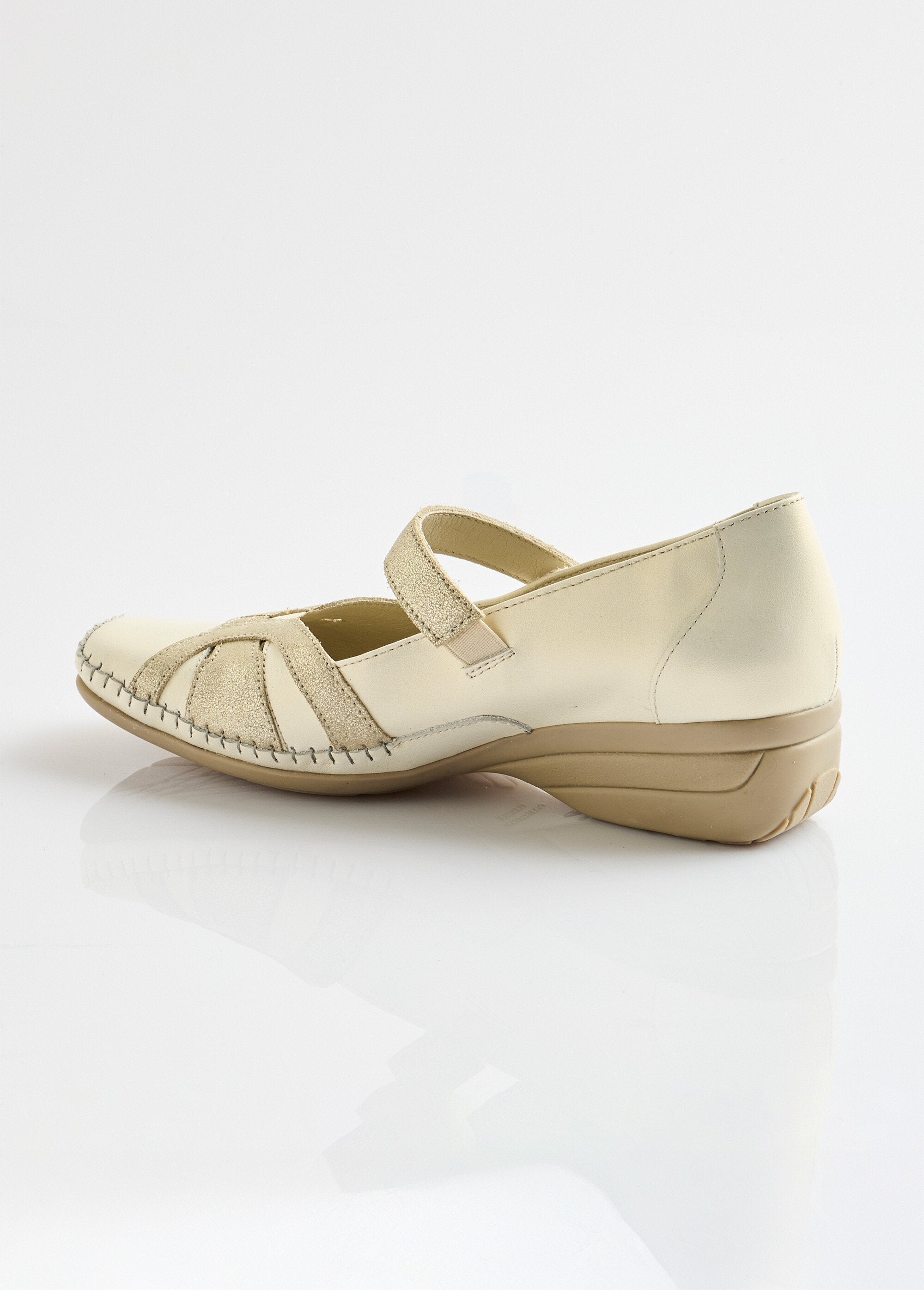 Ballerines_largeur_confort_cuir_scratchées_Beige_dore_DO1_slim