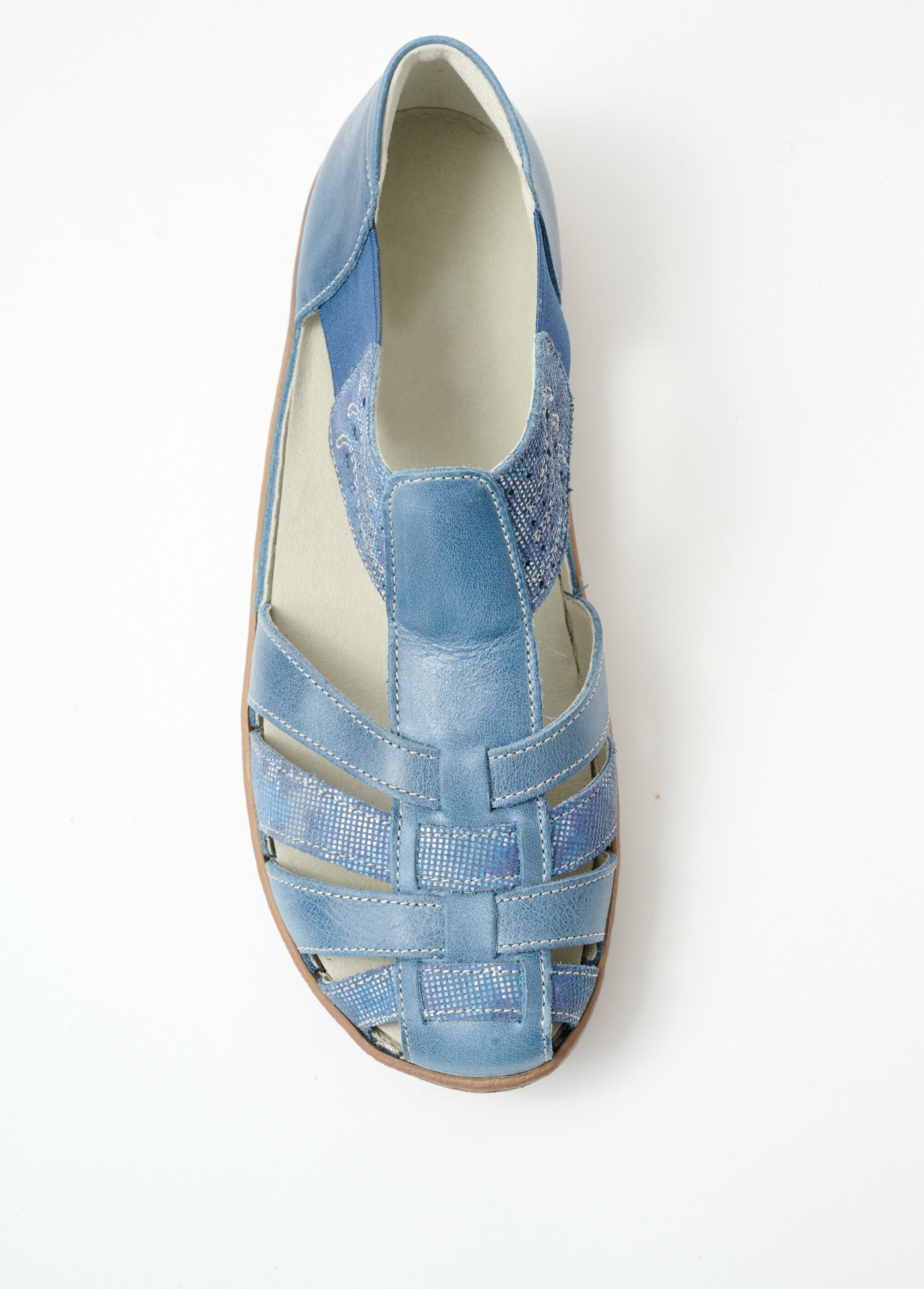 Ballerines_largeur_confort_élastiquées_cuir_Bleu_OV1_slim