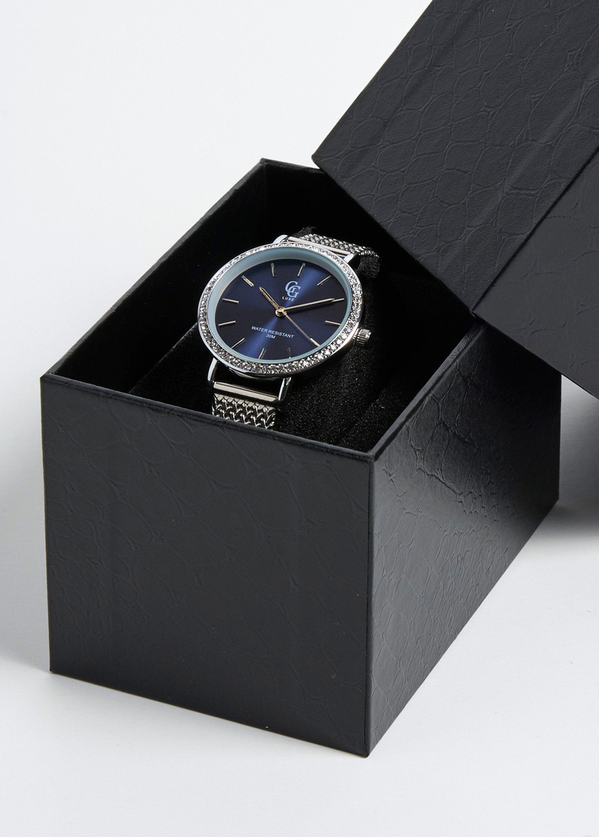 Rond_roestvrijstalen_horloge_met_stras_Argente_FA1_slim