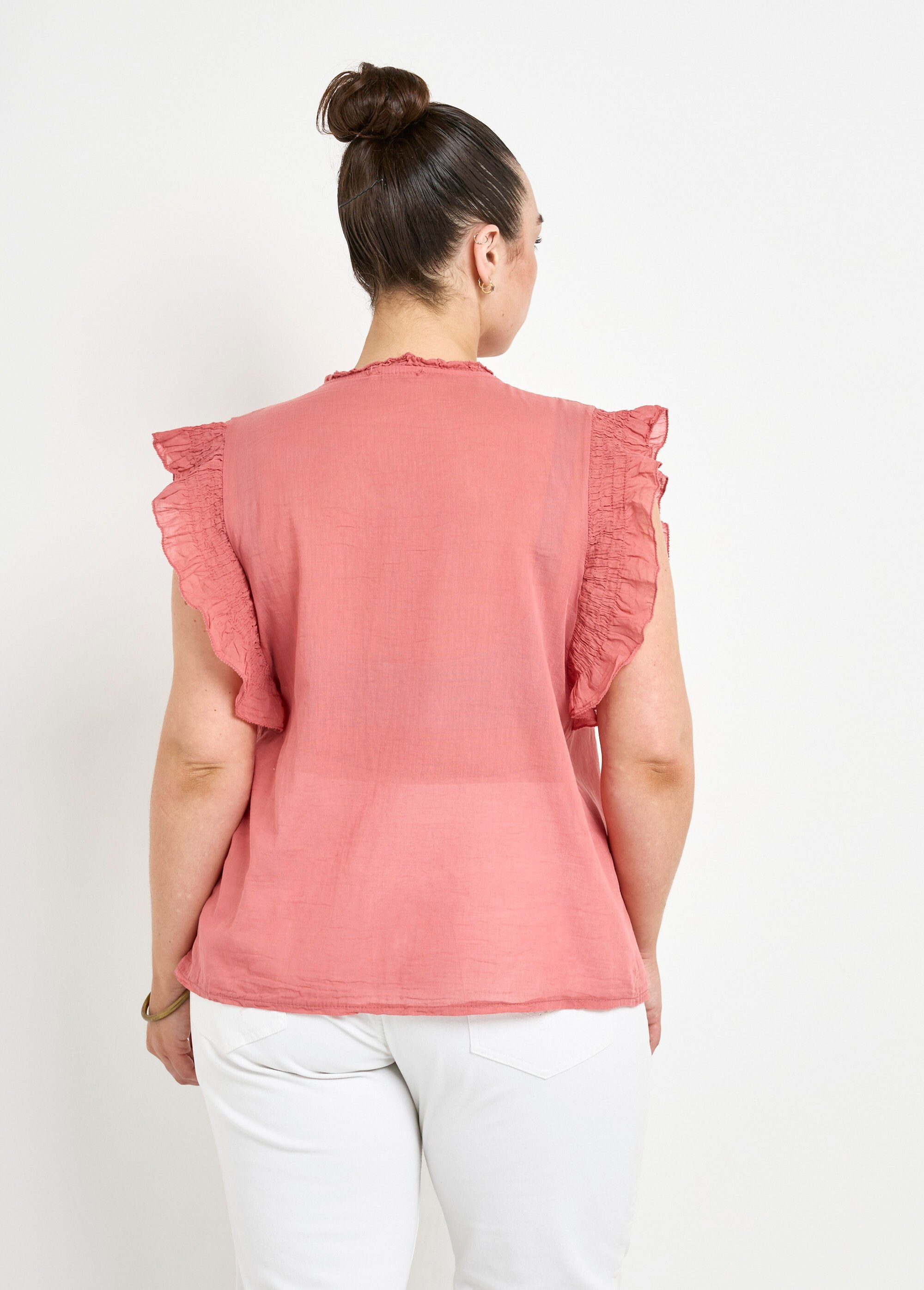 Blouse_sans_manches_en_voile_de_coton_Vieux_rose_DO1_curvy