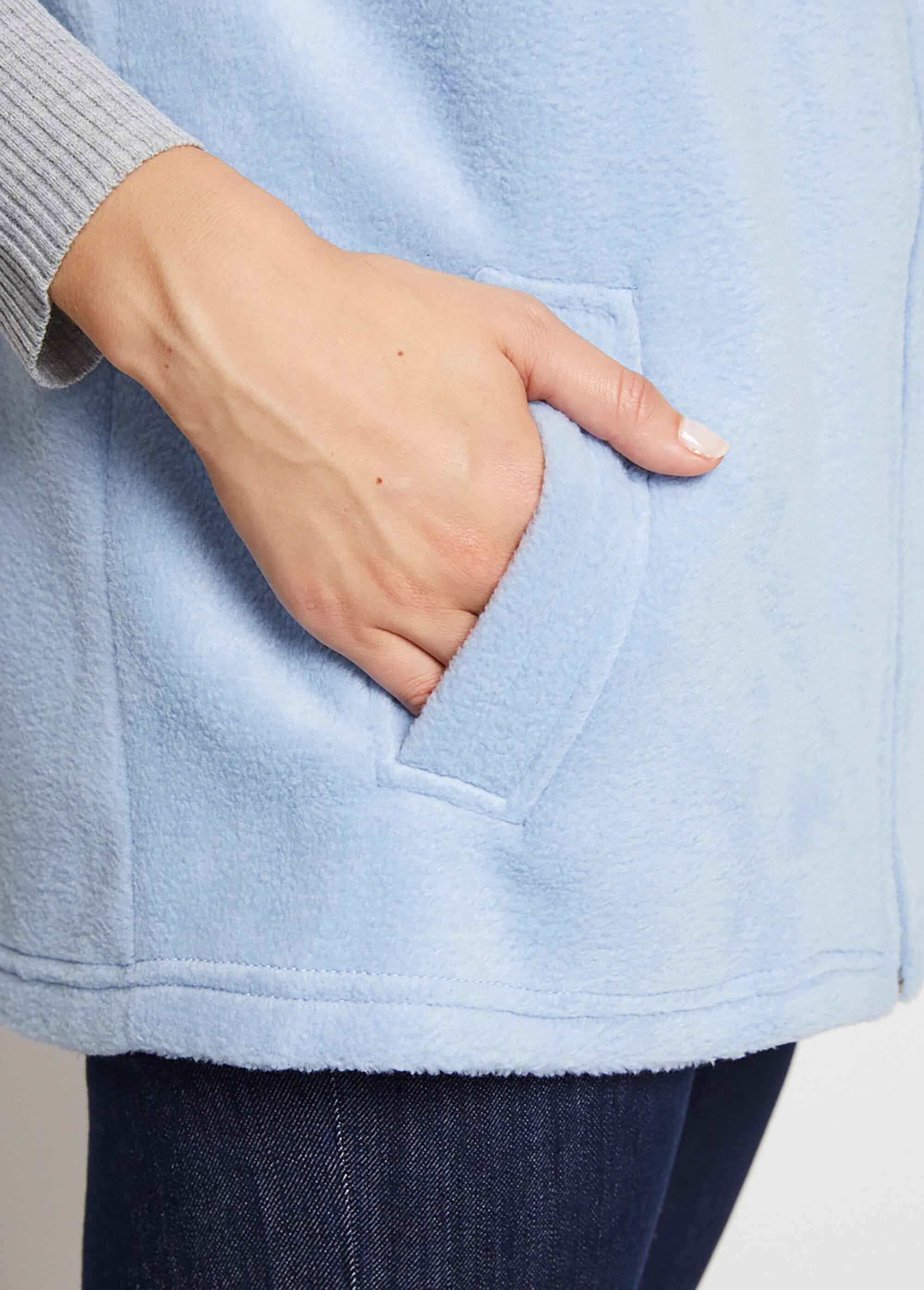 Blouson_zippé_sans_manches_polaire_Bleu_ciel_DE2_slim