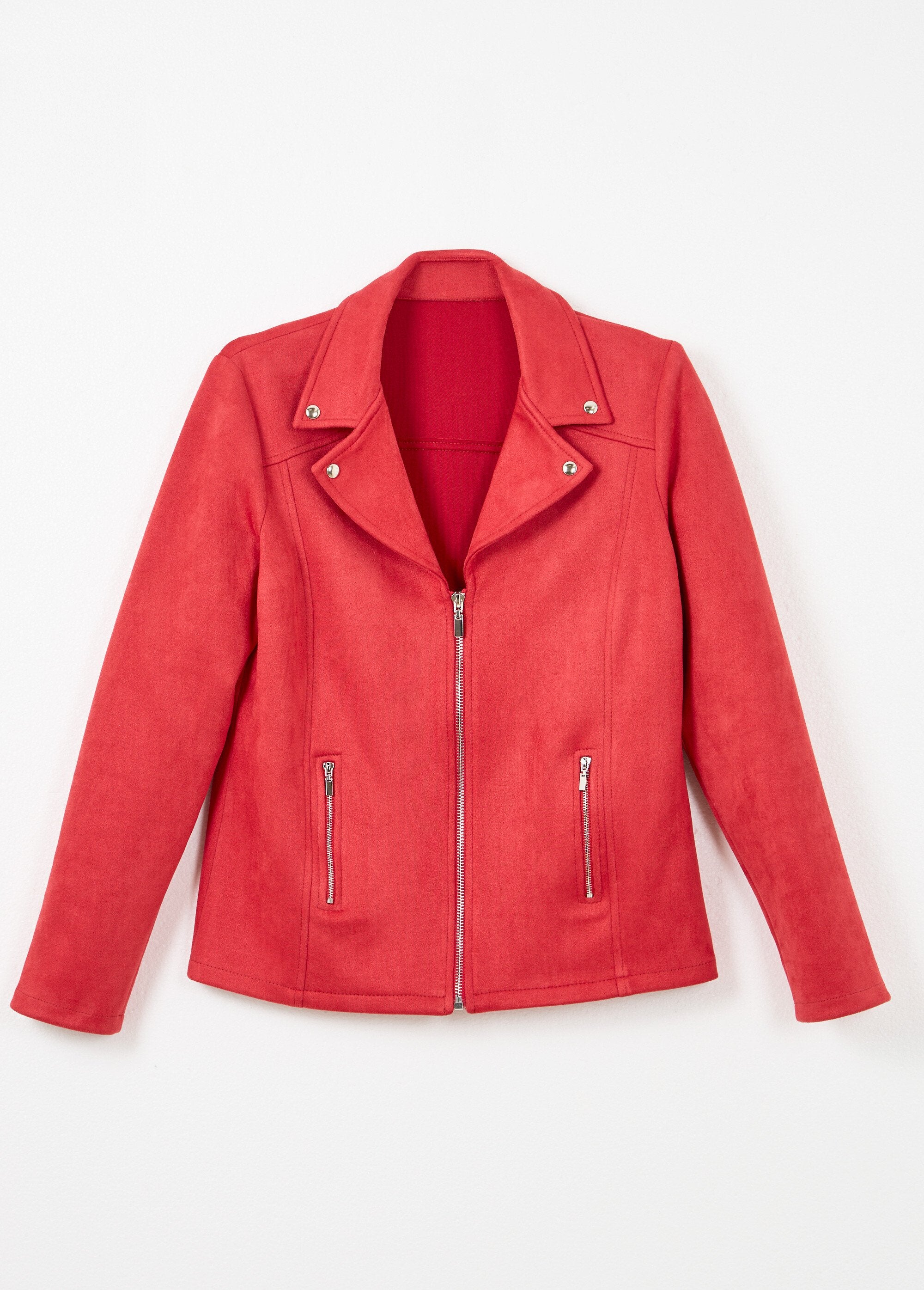 Blouson_zippé_tissu_suédé_velouté_Tomette_AP1_slim