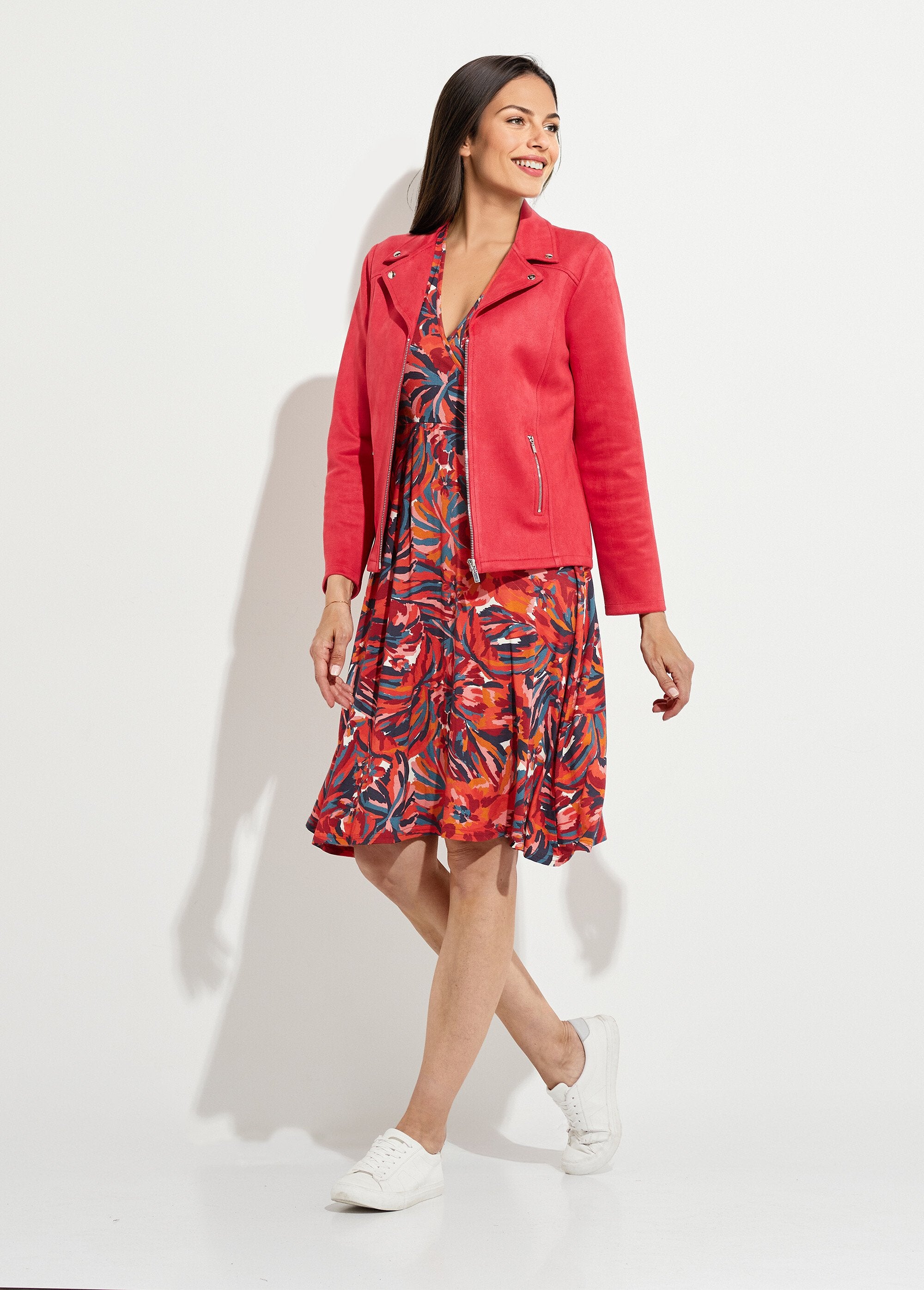 Jas_met_rits_van_fluweelachtige_suède_stof_Tomette_SF1_slim