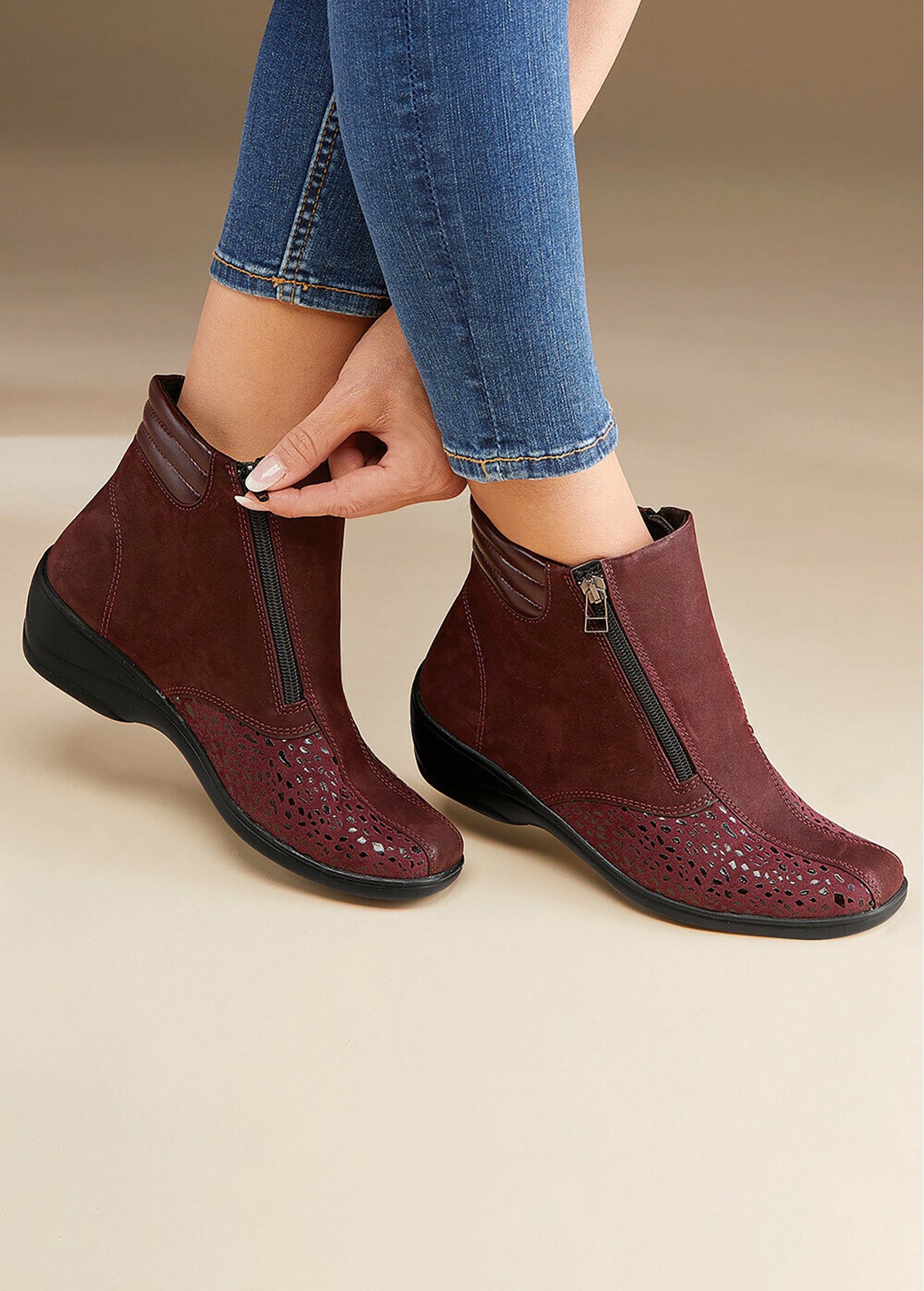 Boots_cuir_nubuck_côtés_extensibles_Bordeaux_SF1_slim