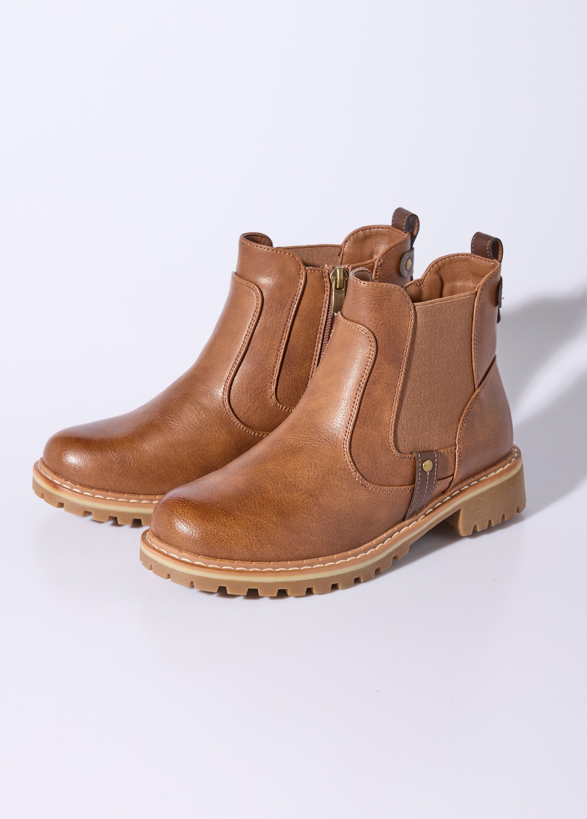 Boots_élastiquées,_esprit_camarguaises_Camel_DE1_slim