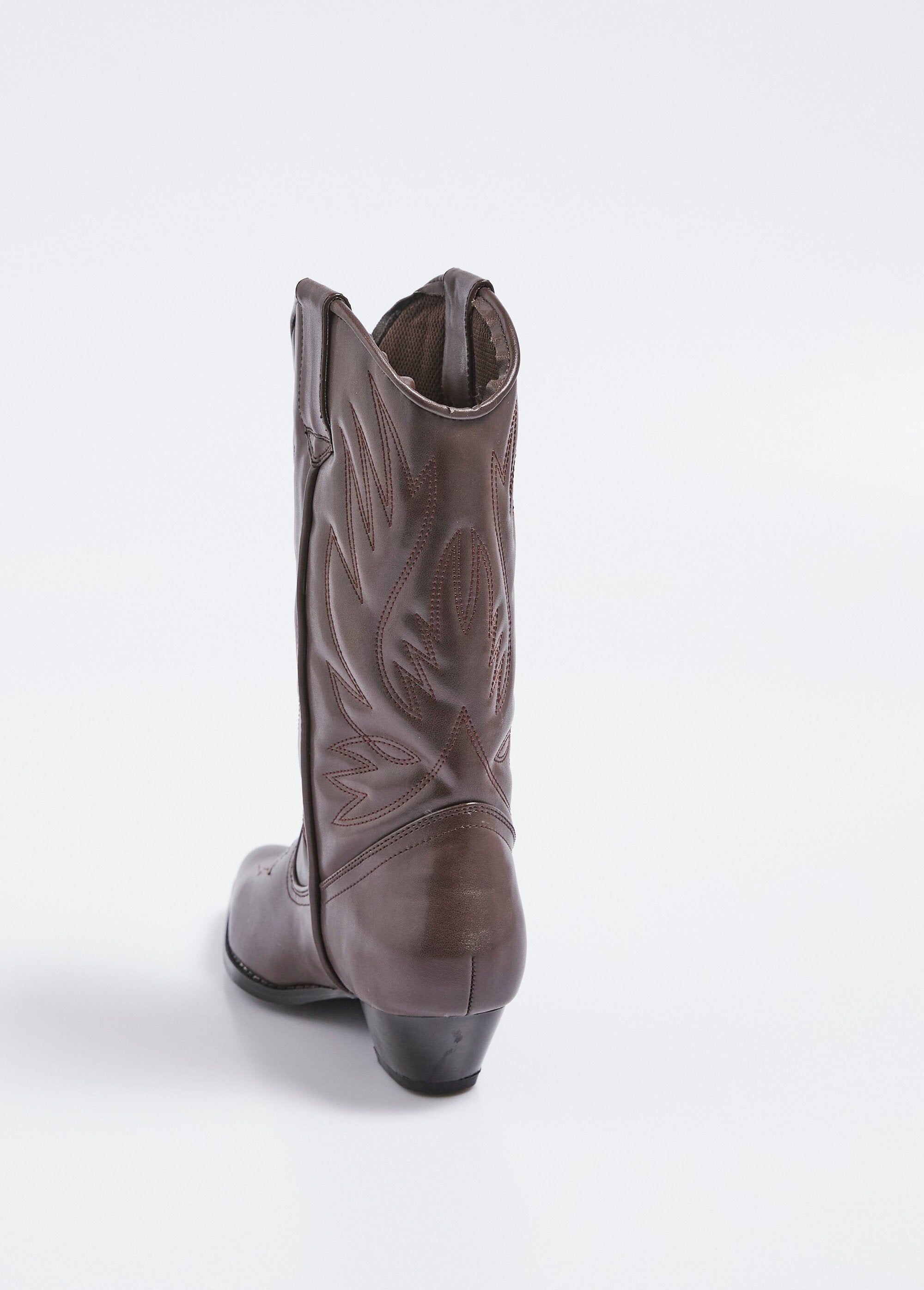 Bottes_western_surpiqûres_style_santiags_Marron_DO1_slim