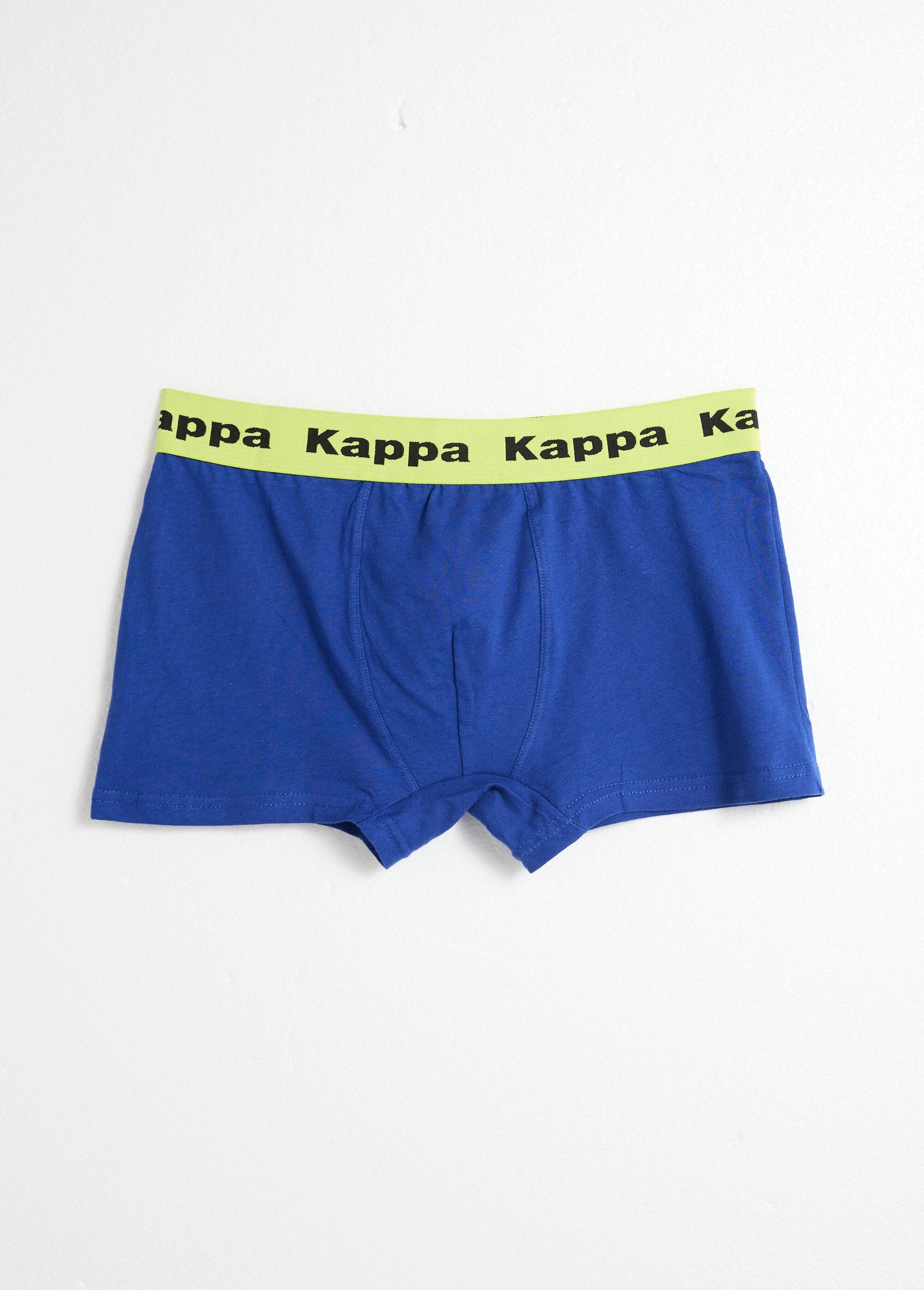 Effen_boxershort,_fluorescerende_elastische_tailleband_Noir_et_gris_et_bleu_DE2_slim