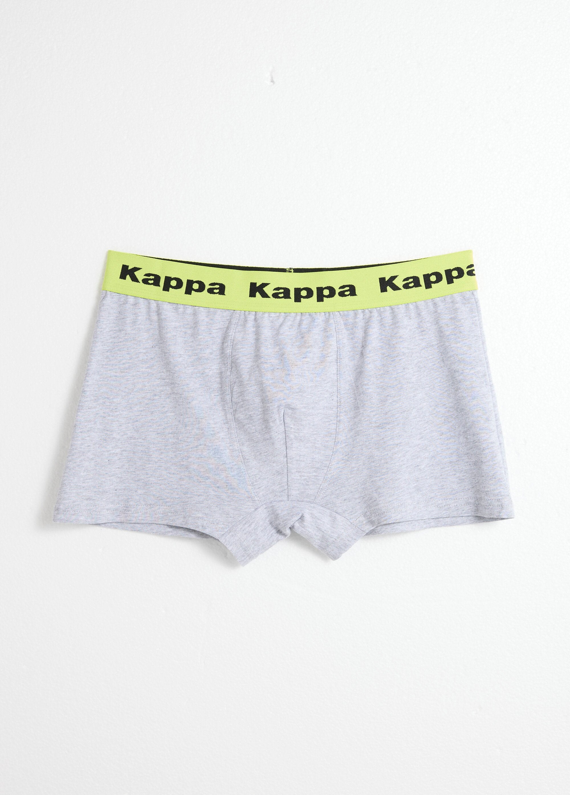 Effen_boxershort,_fluorescerende_elastische_tailleband_Noir_et_gris_et_bleu_DE3_slim