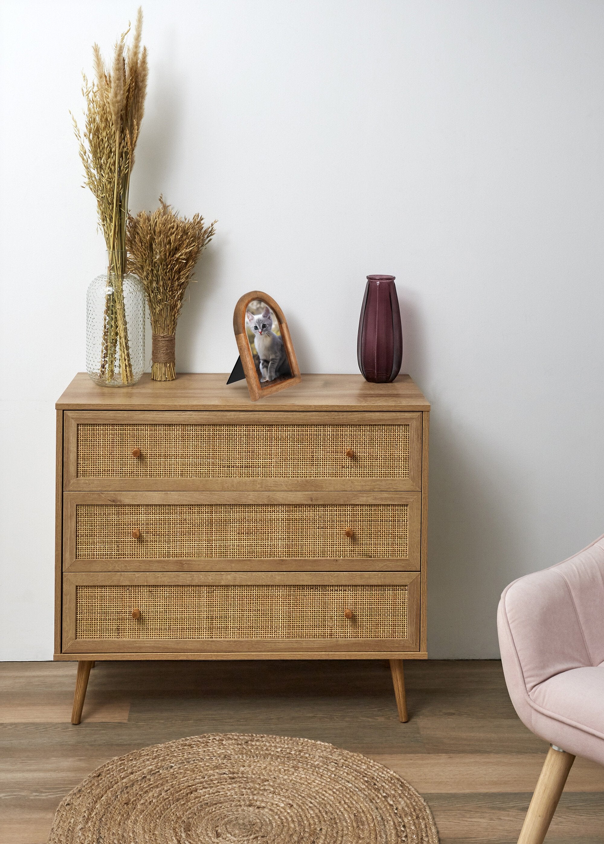 Boogvormig_houten_fotolijstje_Marron_SF1_slim