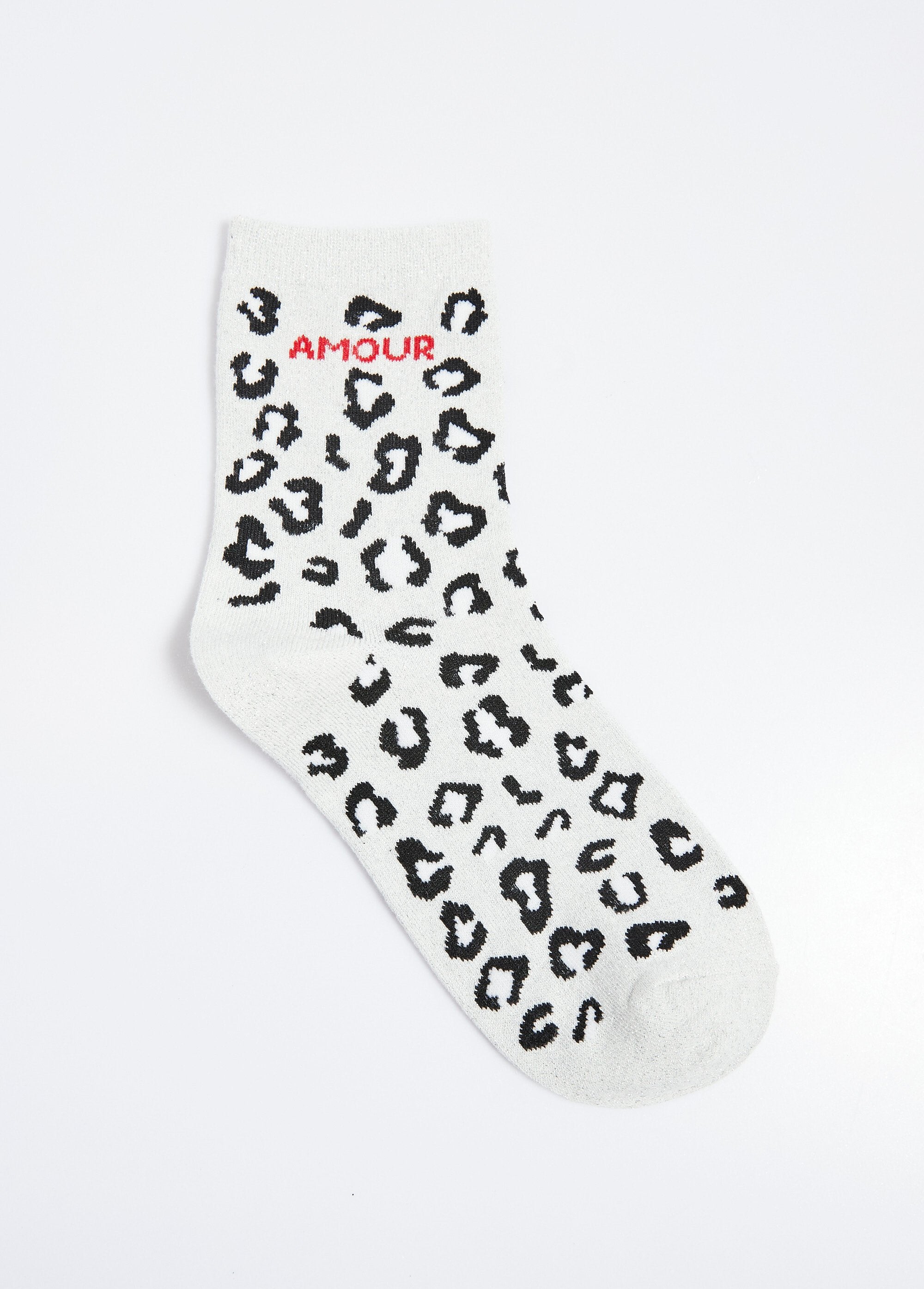 Chaussettes_AMOUR,_motif_léopard_métallisé_Blanc_DE1_slim