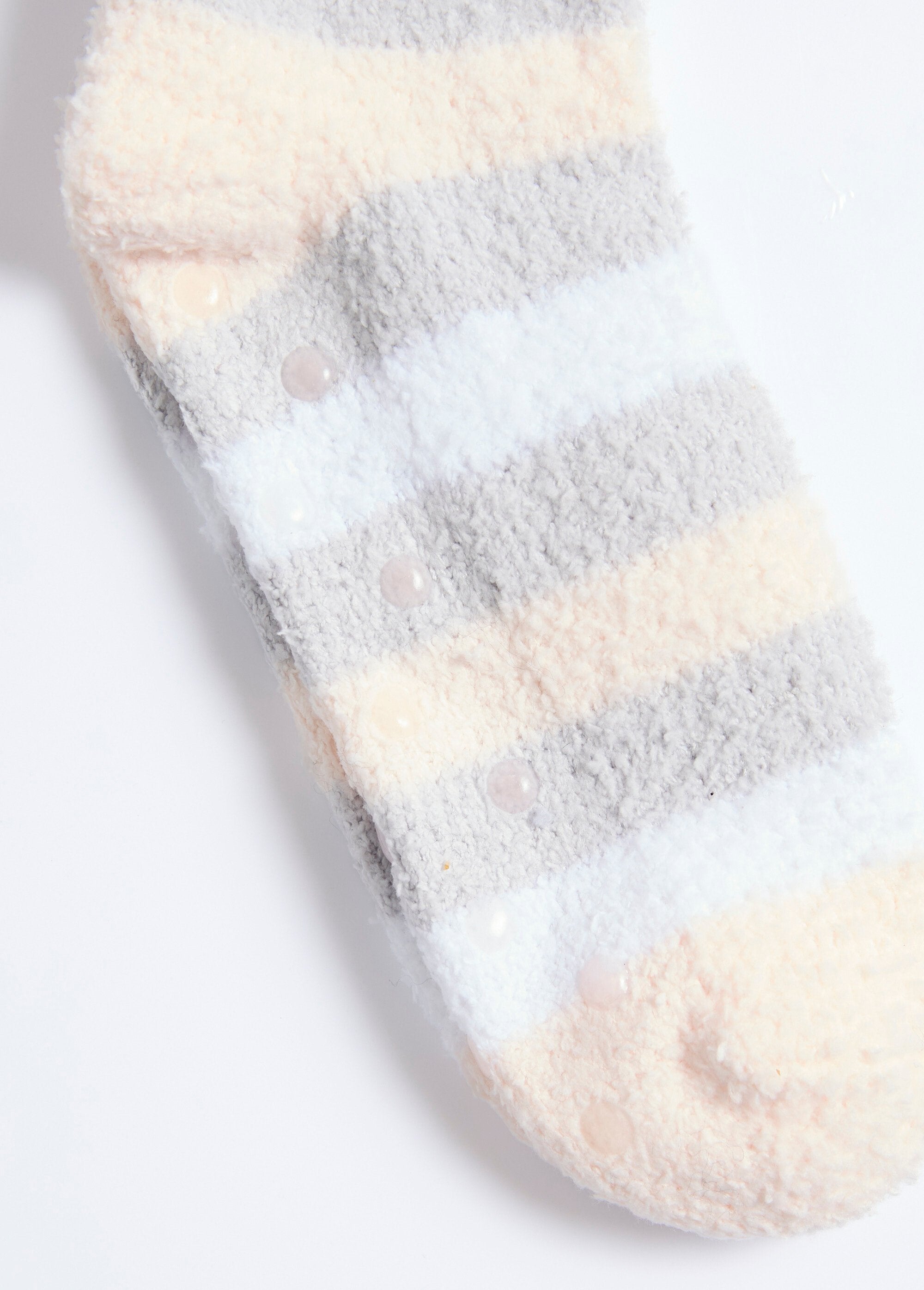 Chaussettes_chaudes_semelle_picots_Rose_DE2_slim