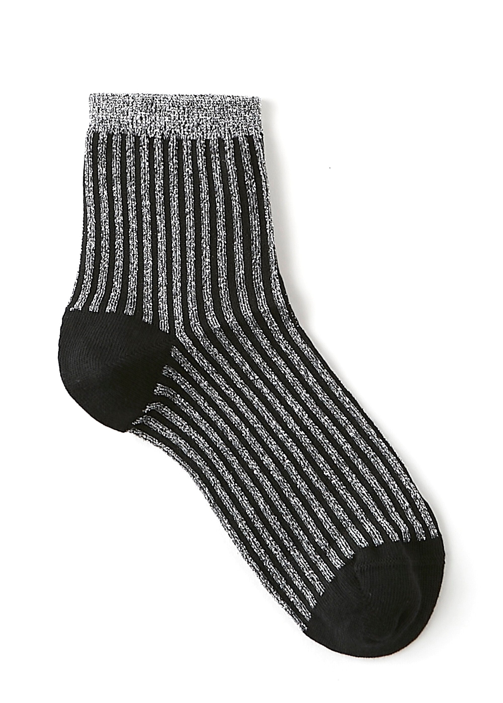 Chaussettes_fil_métallisé_cotelées_Noir_DE1_slim