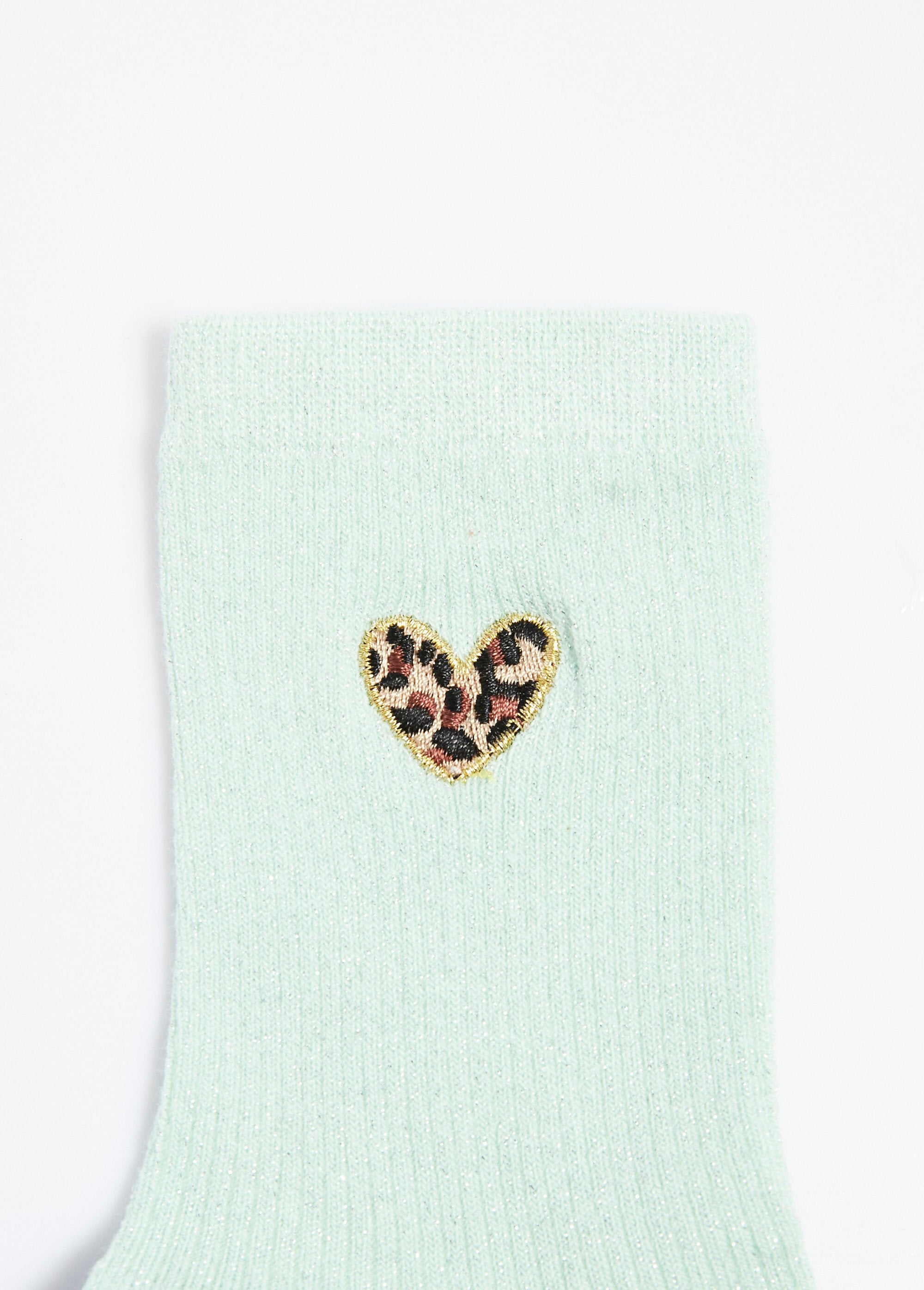 Chaussettes_fines_côtes_motif_coeur_léopard_Vert_DE2_slim