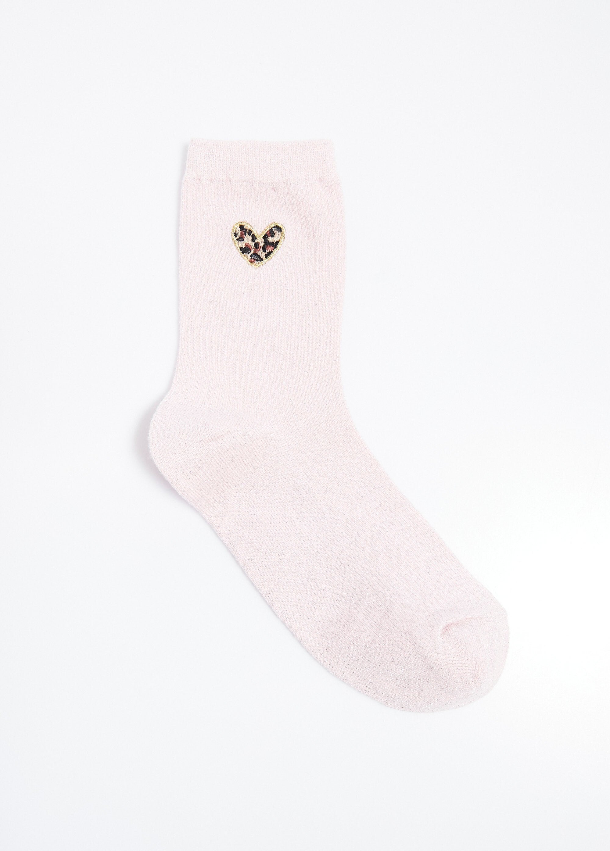 Fijn_geribde_panter_hart_sokken_Rose_DE1_slim