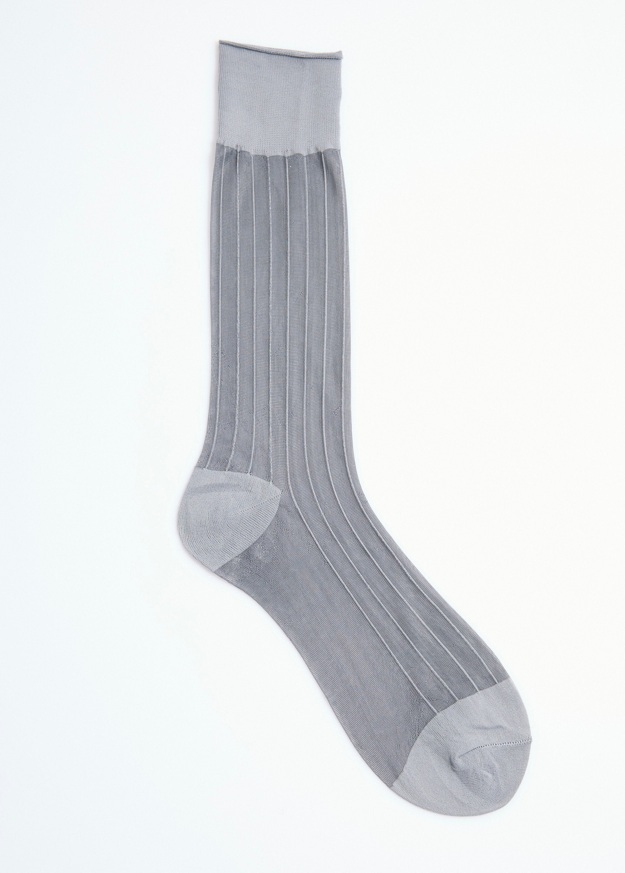 Chaussettes_voile_à_côtes_Gris_clair_DE1_slim