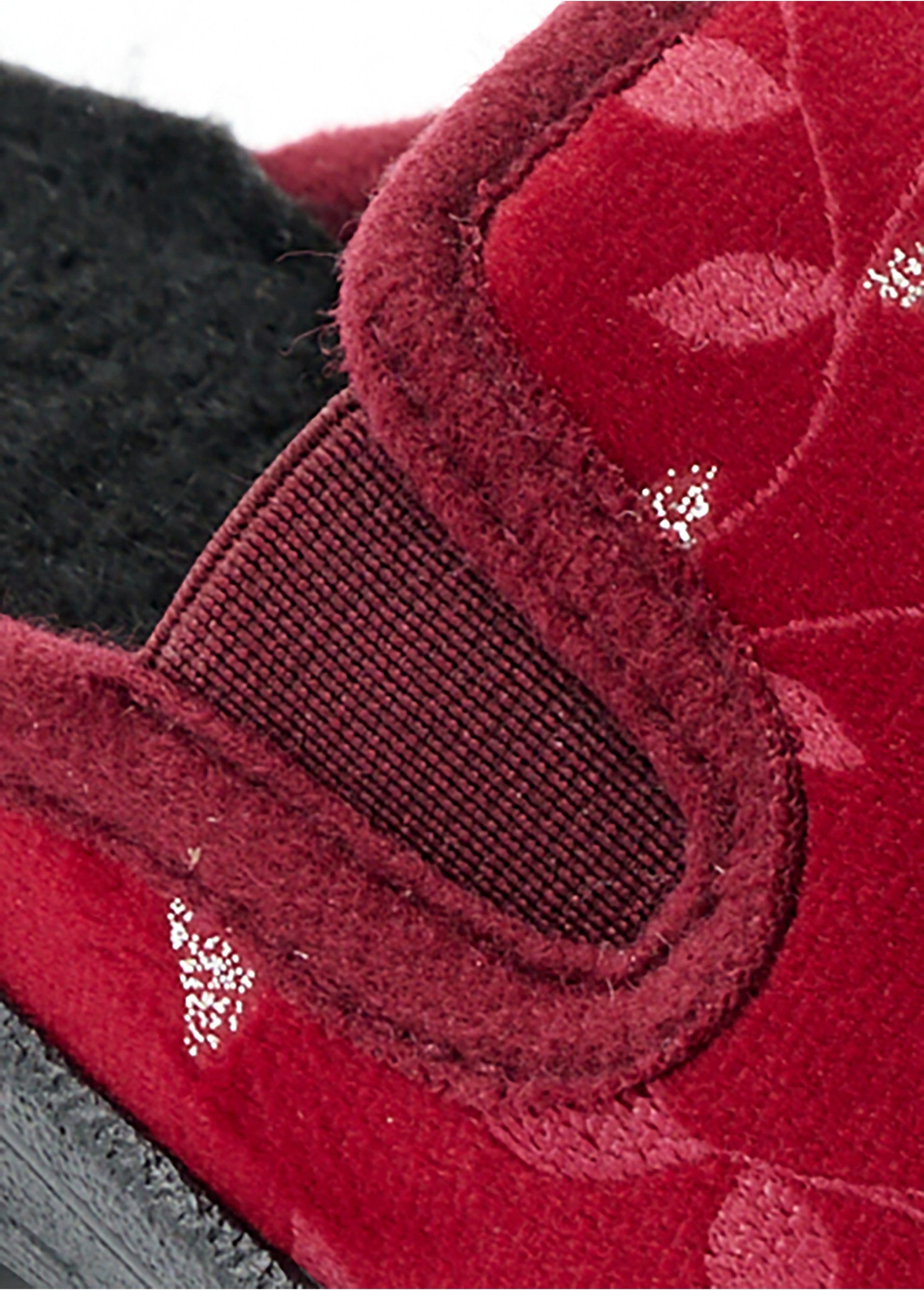 Chausson_mule_sabot_largeur_confort_compensé_Bordeaux_DE1_slim