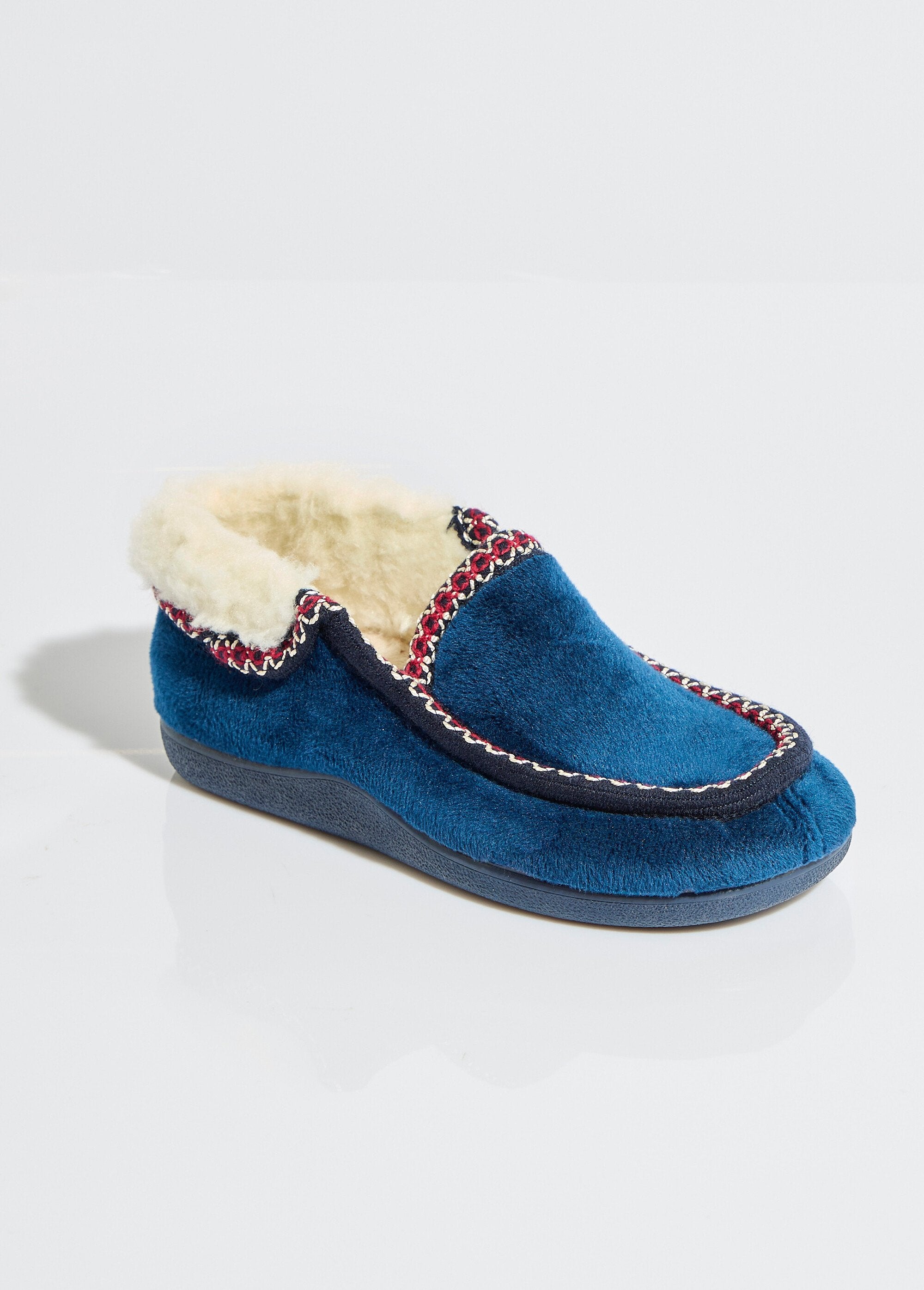 Chaussons_montants_largeur_confort_fourrés_chaud_Marine_FA1_slim