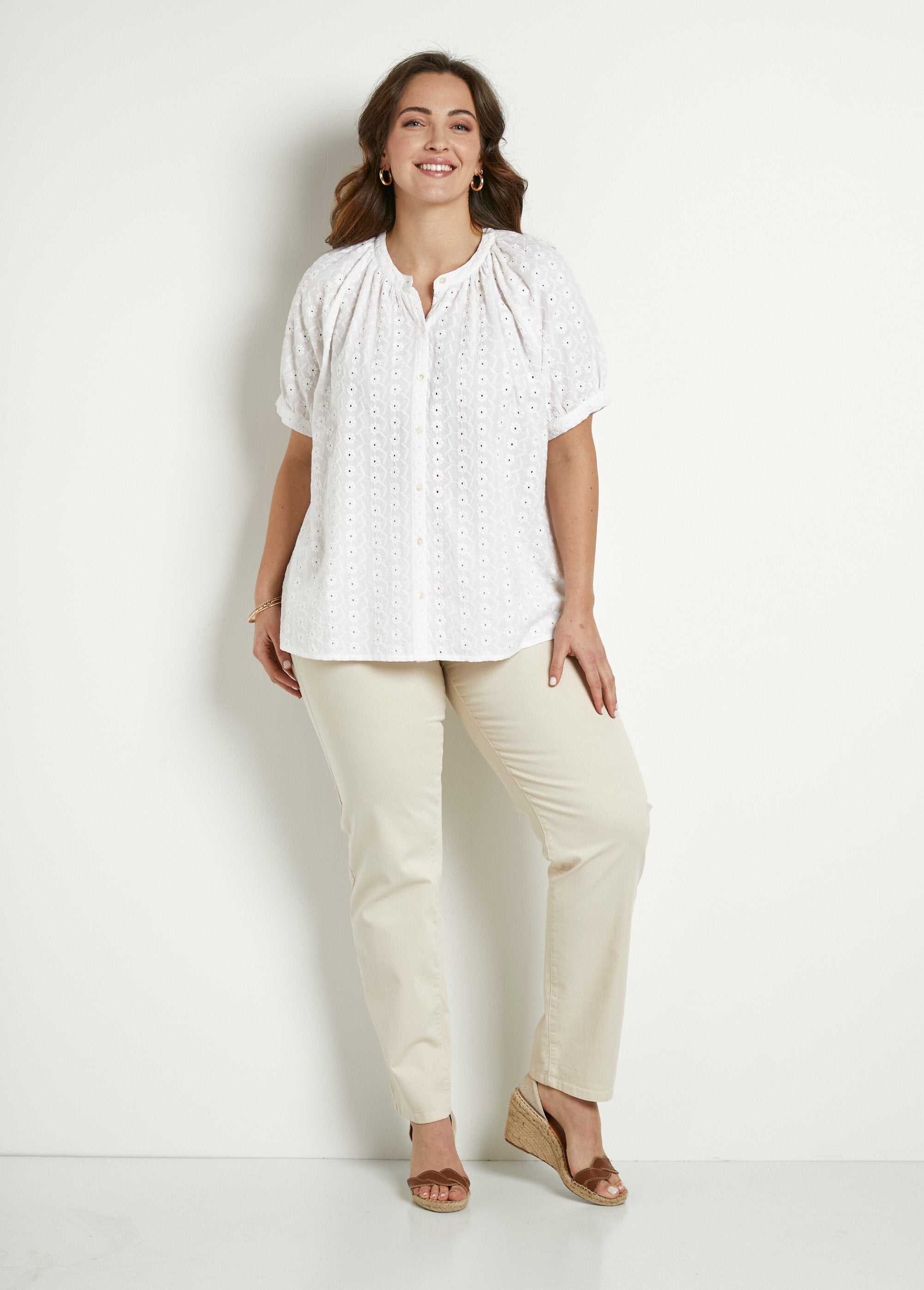 Chemisier_ample_coton_brodé_sans_col_Blanc_SF1_curvy