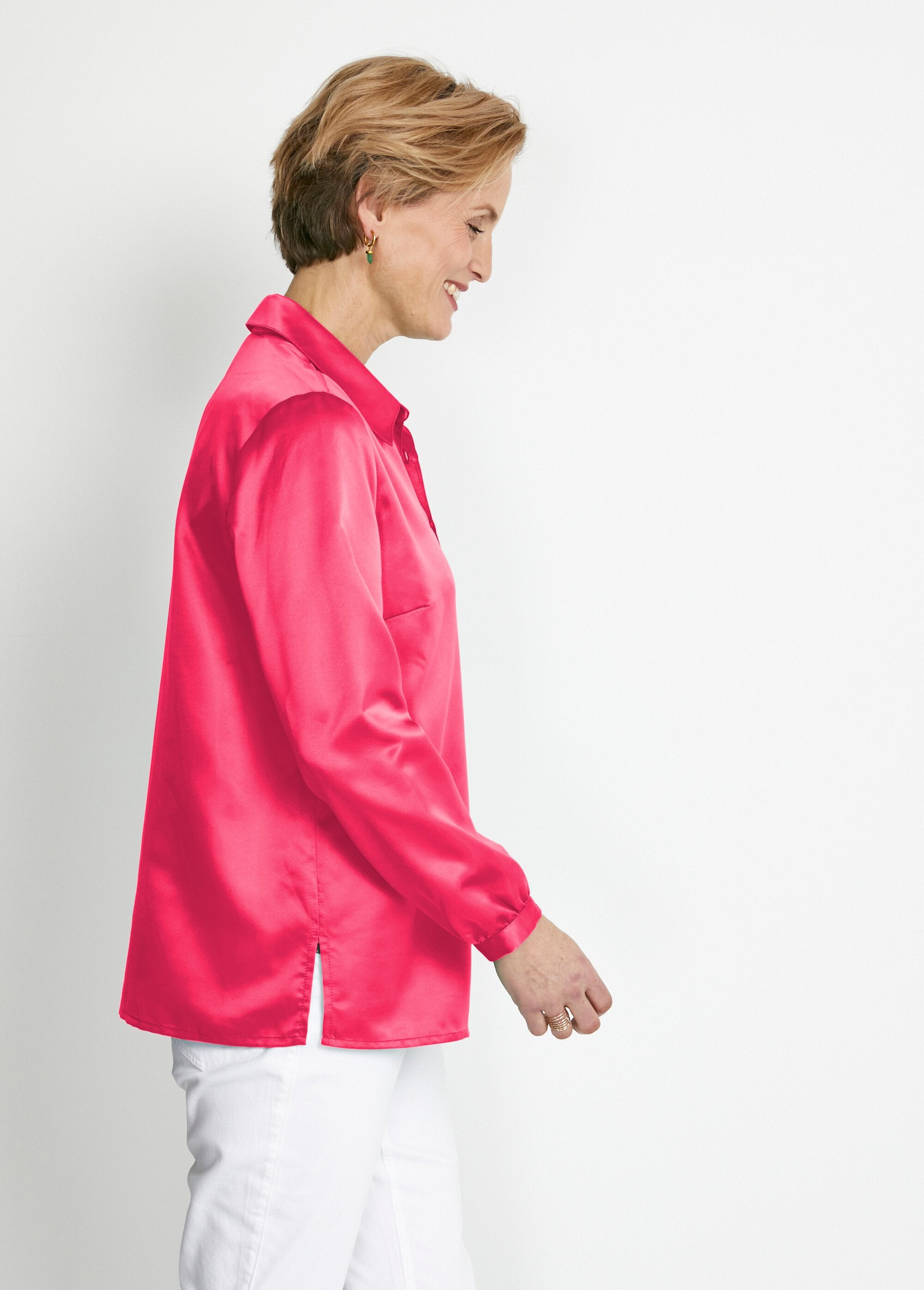 Long_straight_buttoned_satin_blouse_Plain_fuchsia_DR1_slim