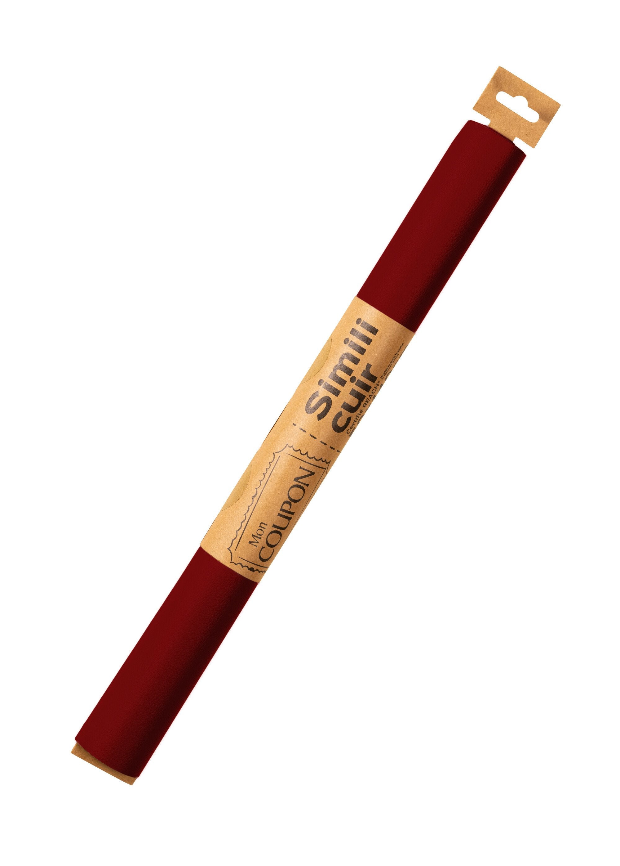 Effen_coupon_van_imitatieleer_Grenat_DE1_slim