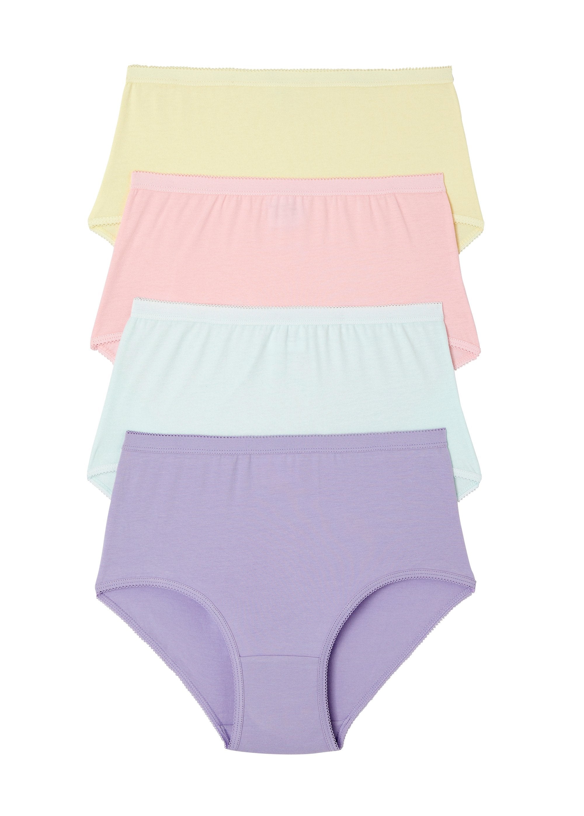 Culotte_taille_haute_bi-extensible_-_lot_de_4_Assortis_pastel_lot4_DE3_slim