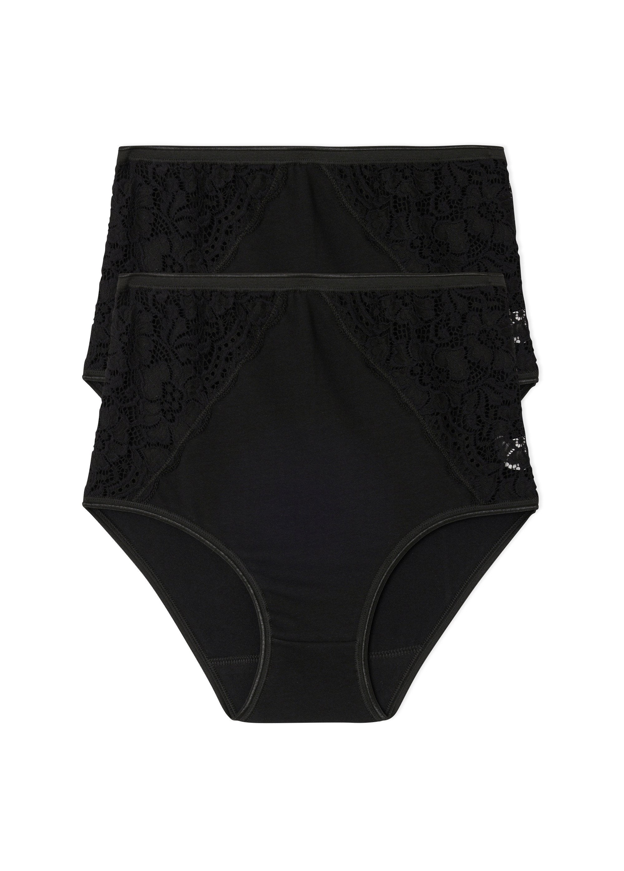 Culottes_taille_haute_dentelle_-_lot_de_2_Noir_lot_2_DE2_slim