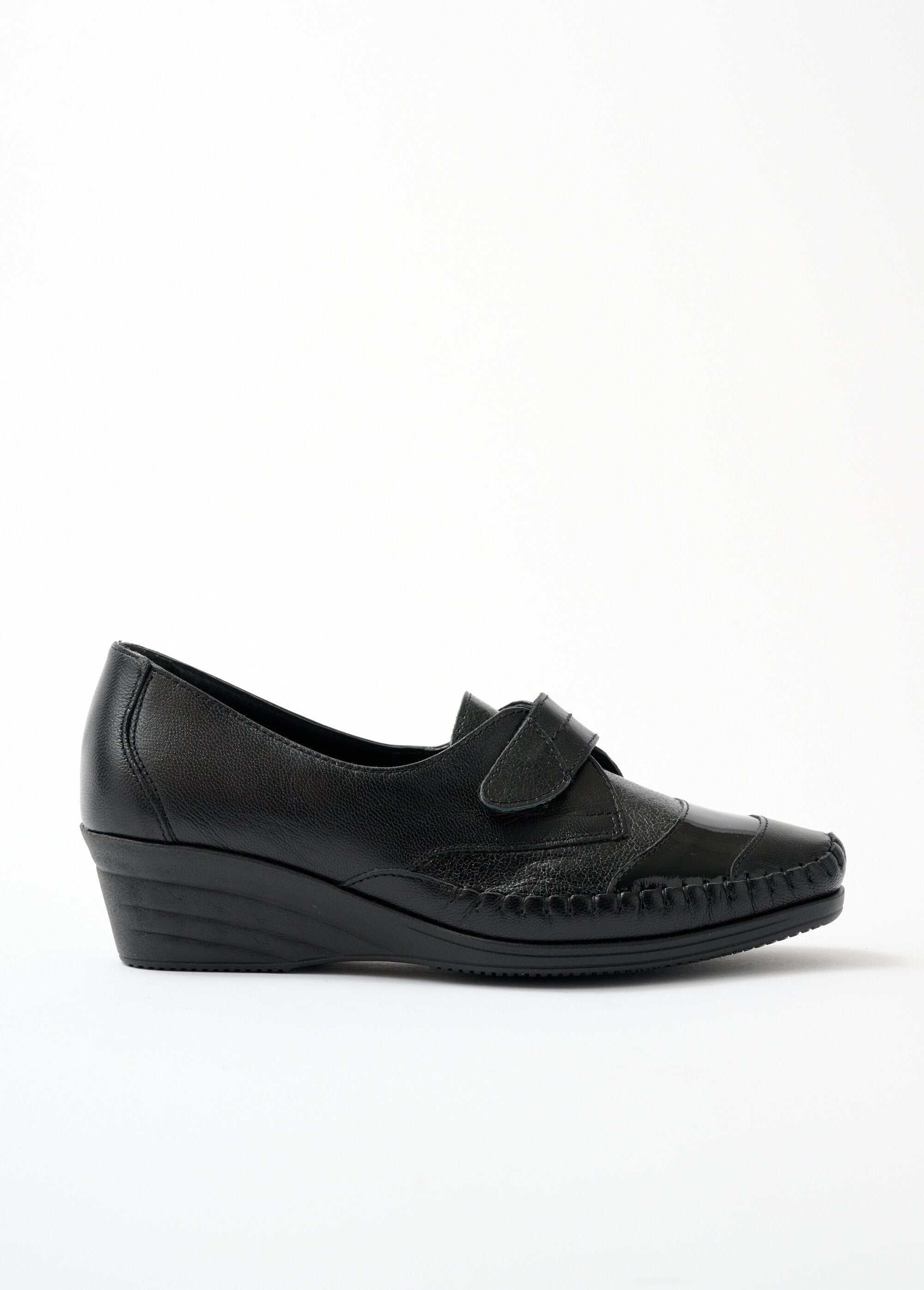 Derbies_compensées_largeur_confort_scratchées_Noir_DR1_slim