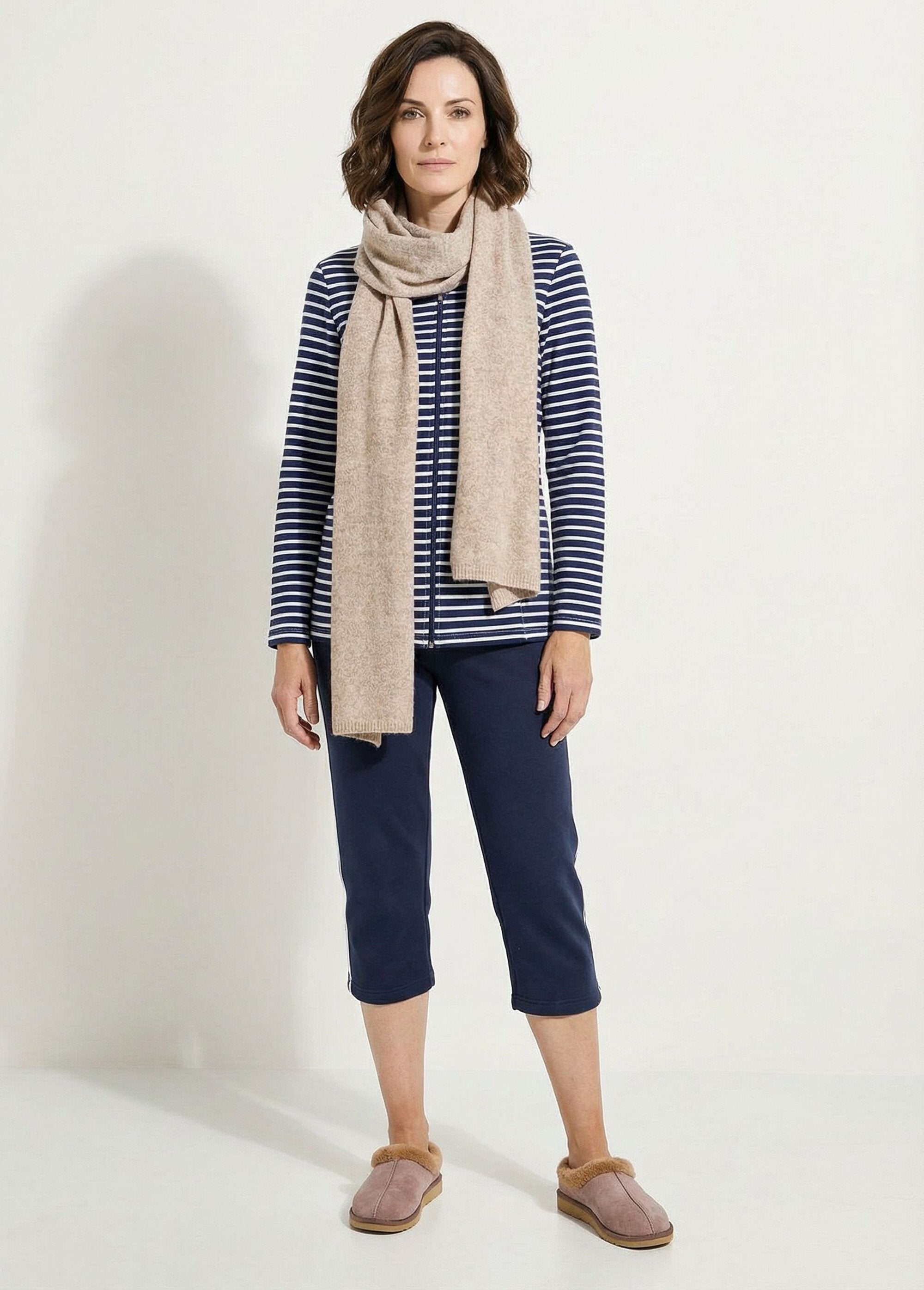 Écharpe_en_maille_chaude_avec_laine_Beige_chine_SF1_slim