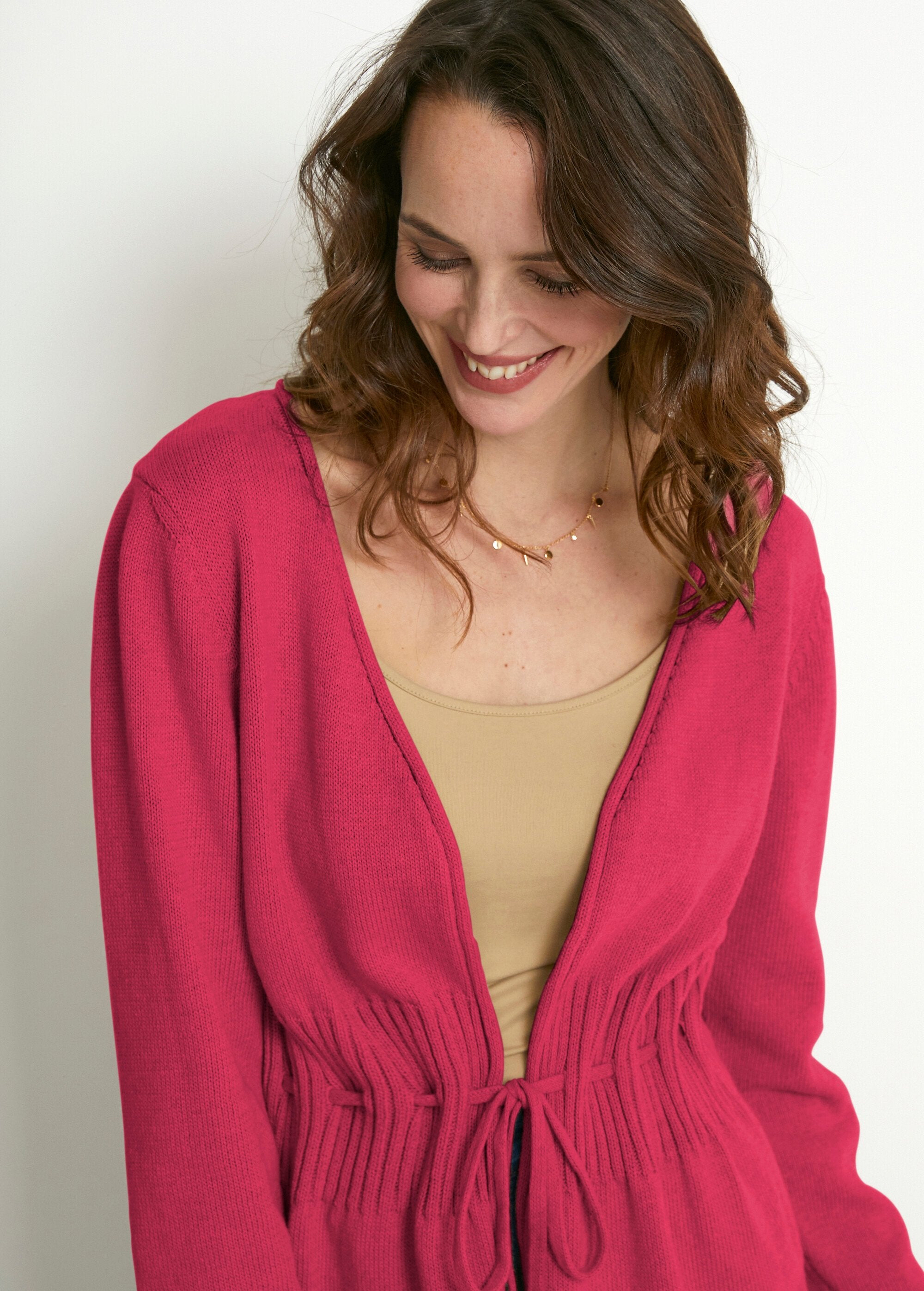 Gilet_bord_à_bord_avec_lien_à_nouer_Framboise_DE1_slim