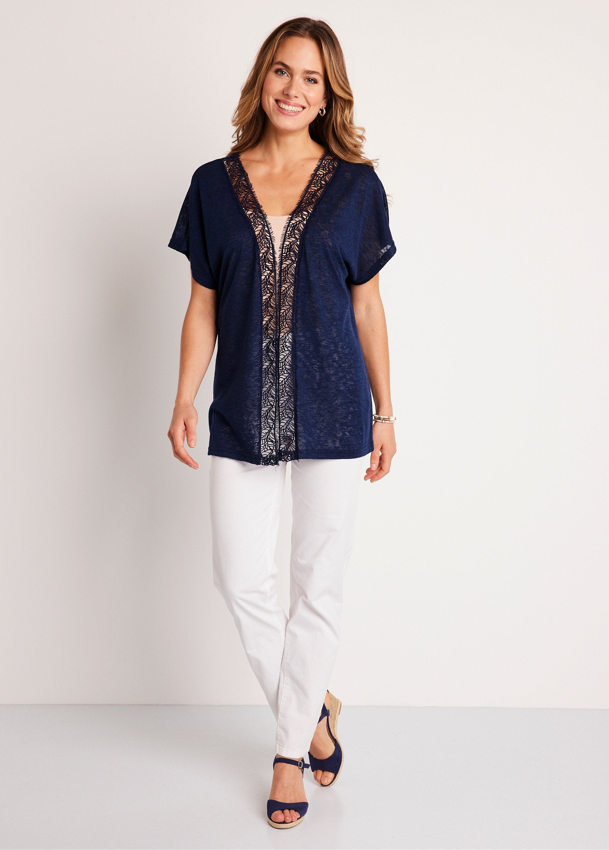 Gilet_long_manches_courtes_uni_Marine_SF1_slim