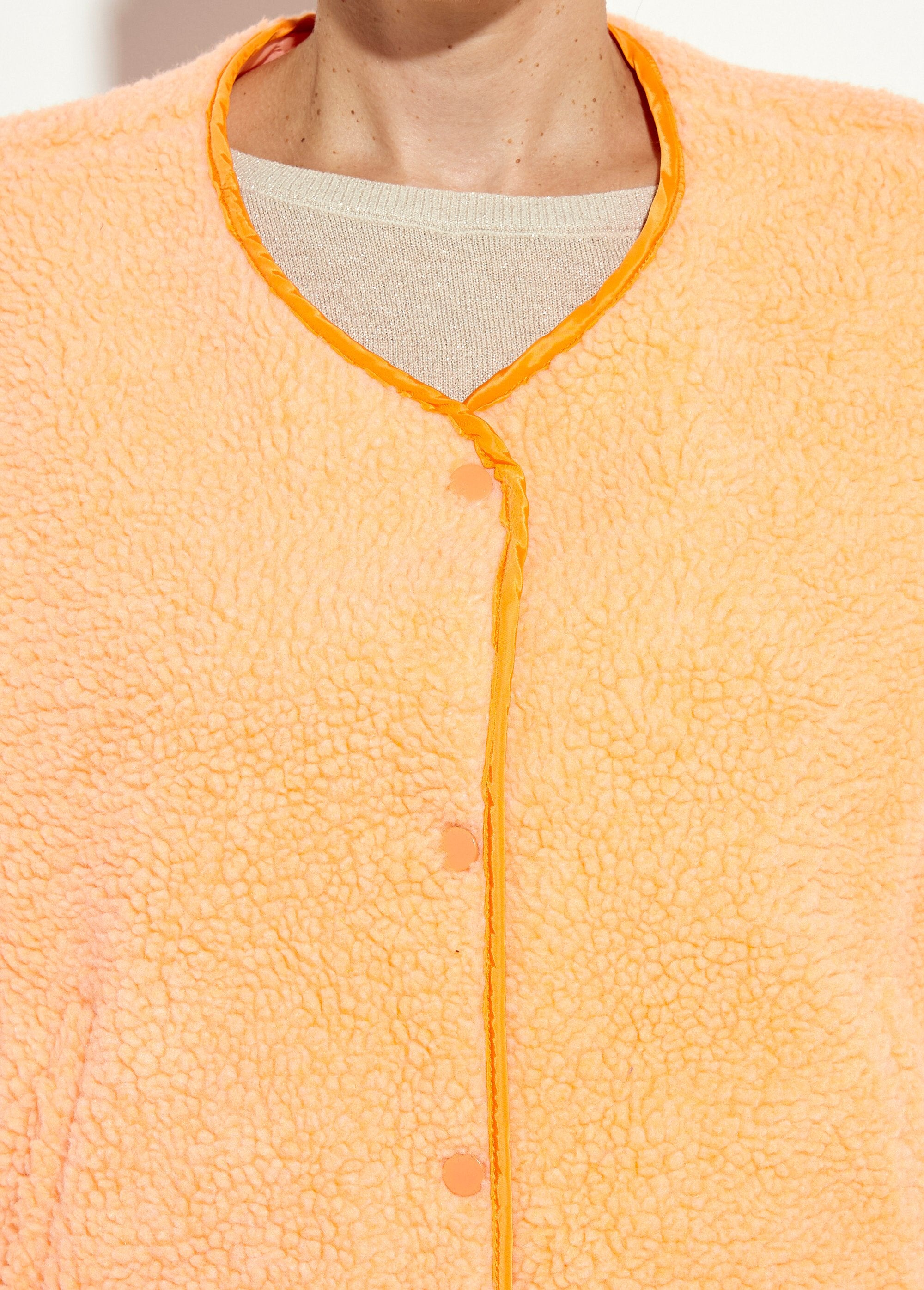 Gilet_sans_manches,_fausse_fourrure_fluo_Orange_fluo_DE1_slim