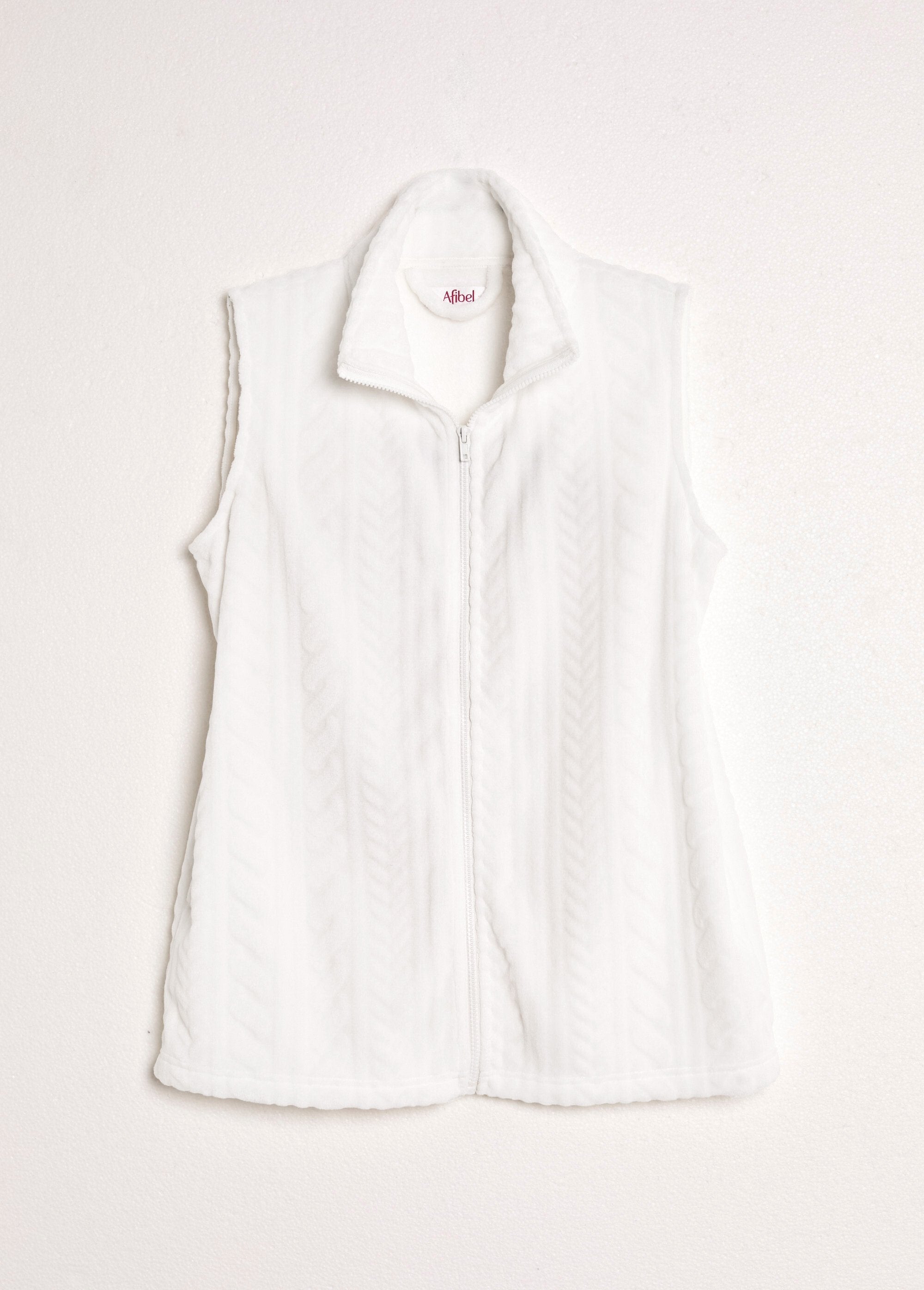 Mouwloos_fleece_vest_met_ritssluiting_en_pluche_gevoel_Blanc_AP1_slim