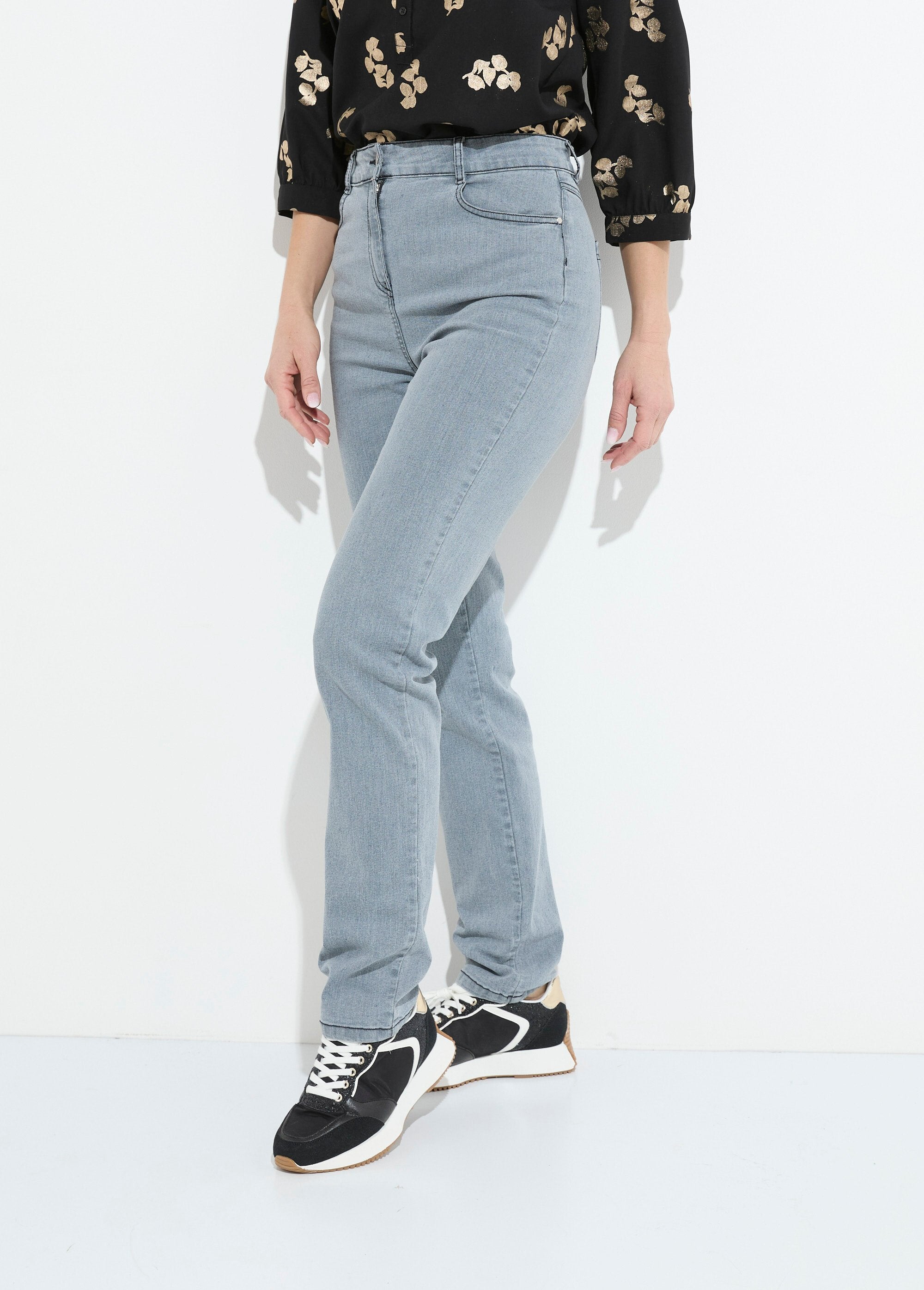 5-pocket_stretch_katoenen_jeans_met_tailleband_Gris_FA1_slim