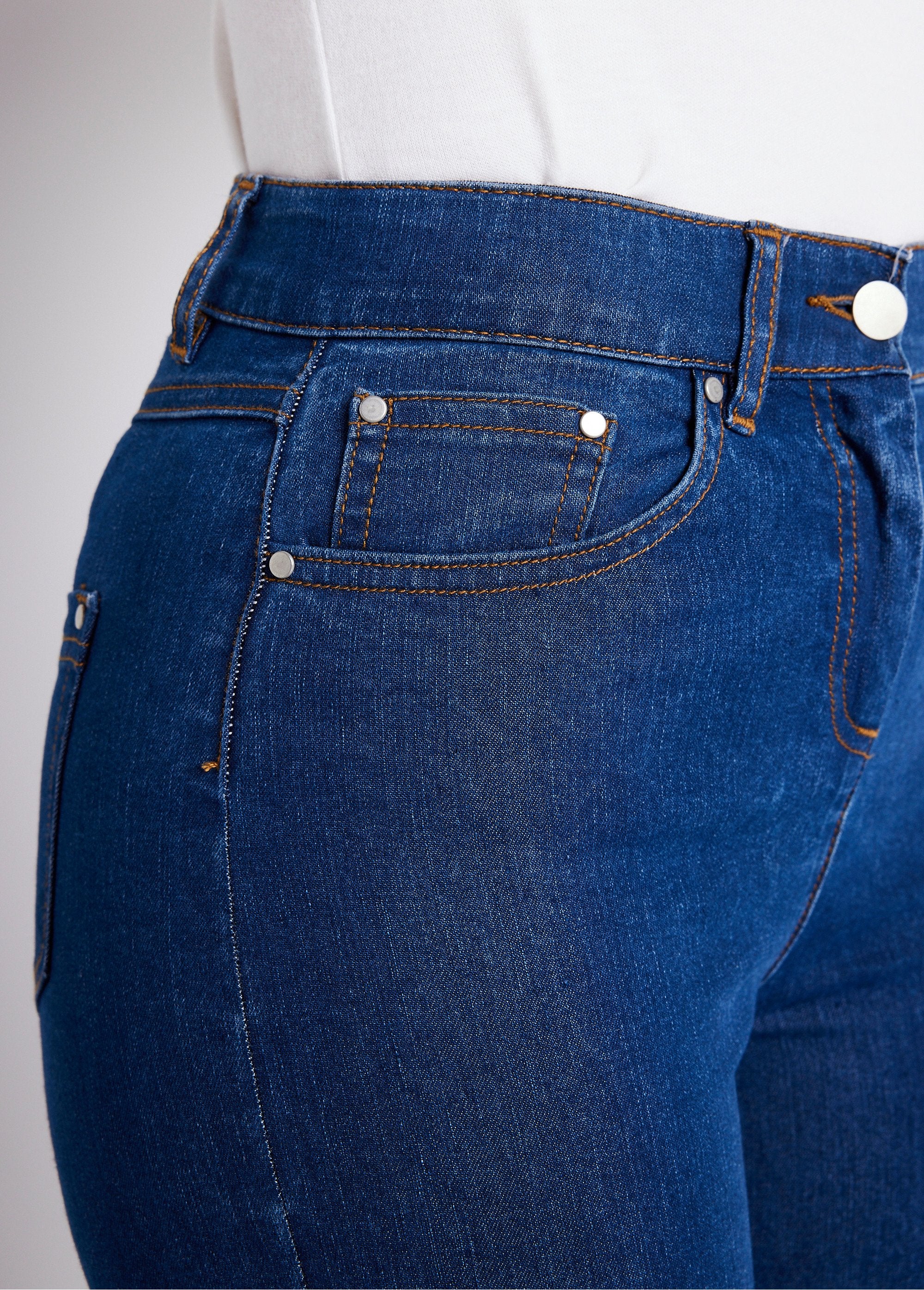 Jean_5_poches_ceinture_extensible_coton_stretch_Bleu_DE1_slim