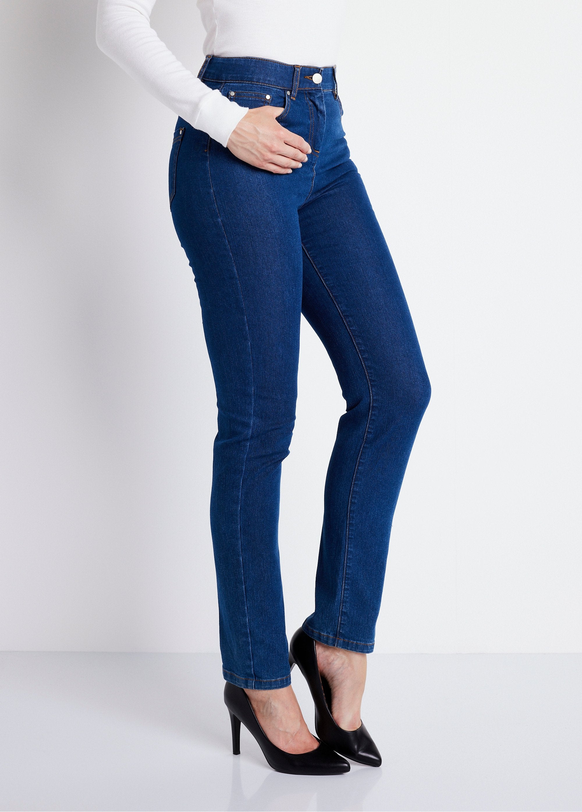 Jean_5_poches_ceinture_extensible_coton_stretch_Bleu_DR1_slim