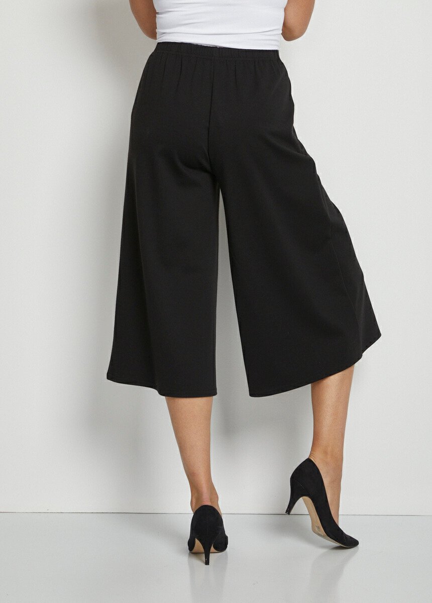 Jupe-culotte_taille_semi-élastiquée_maille_milano_Noir_DO1_slim