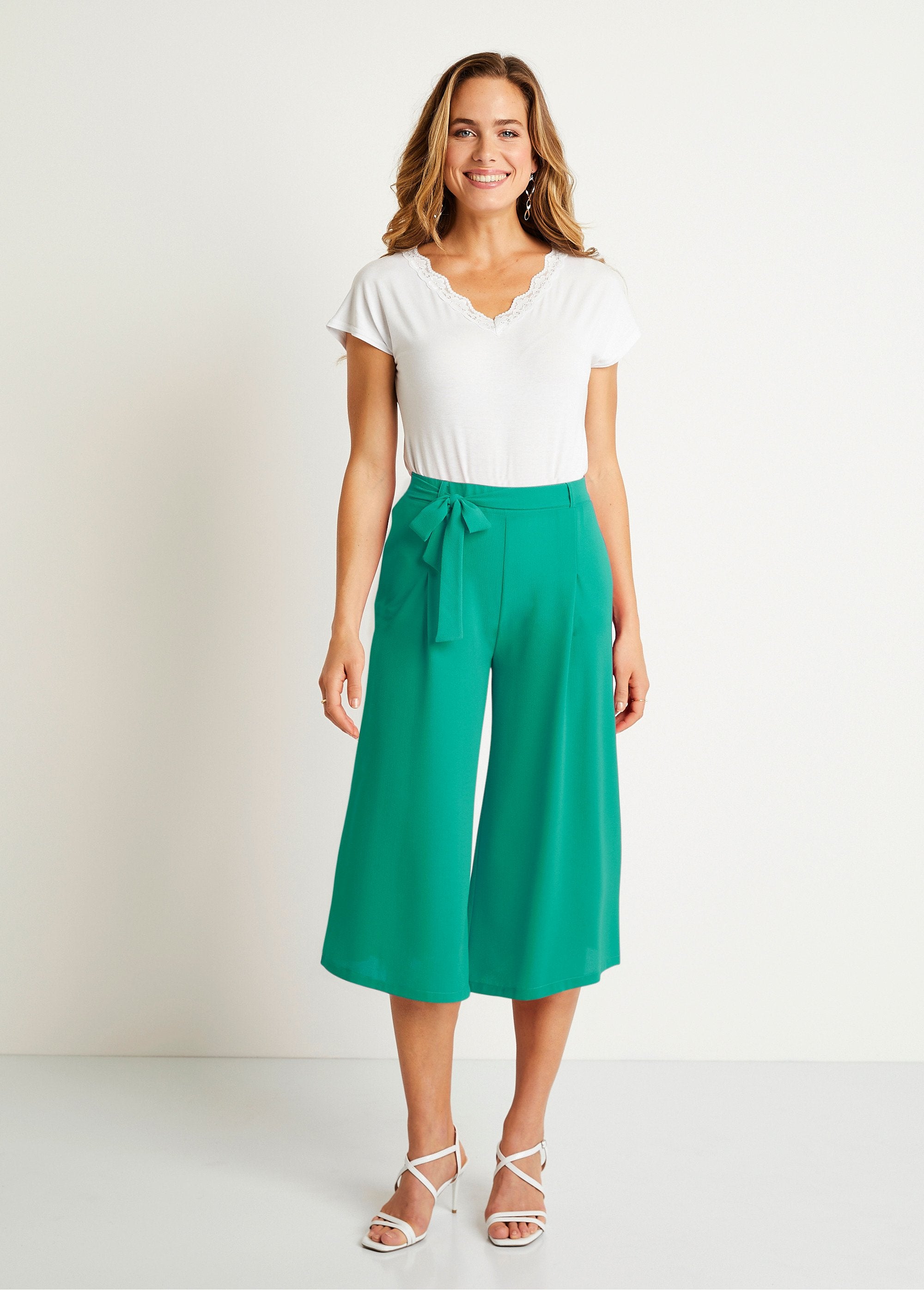 Jupe-culotte_longue_taille_semi-élastiquée_Uni_vert_SF1_slim
