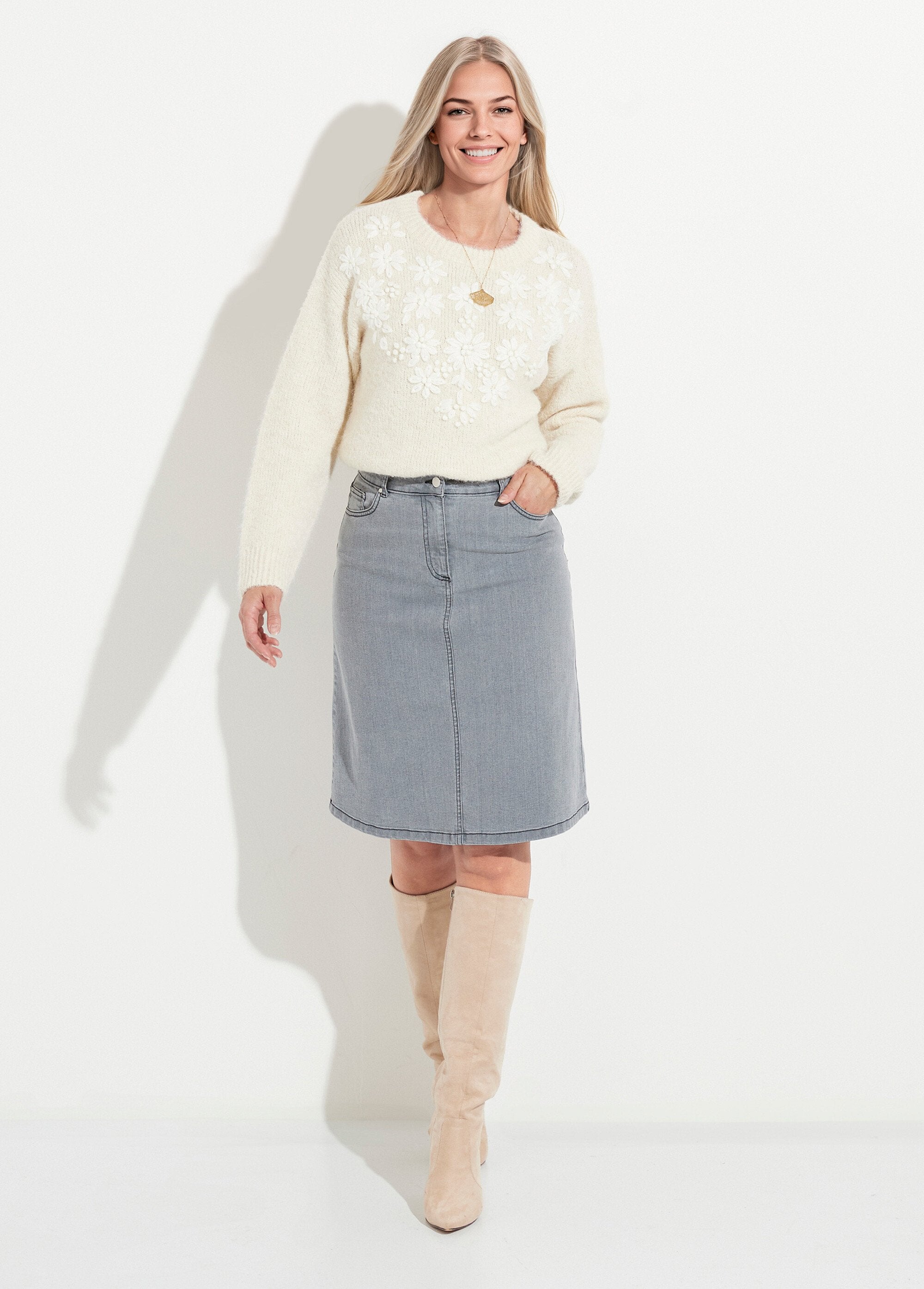 A-lijn_rok_in_stretch_denim_Gris_SF1_slim