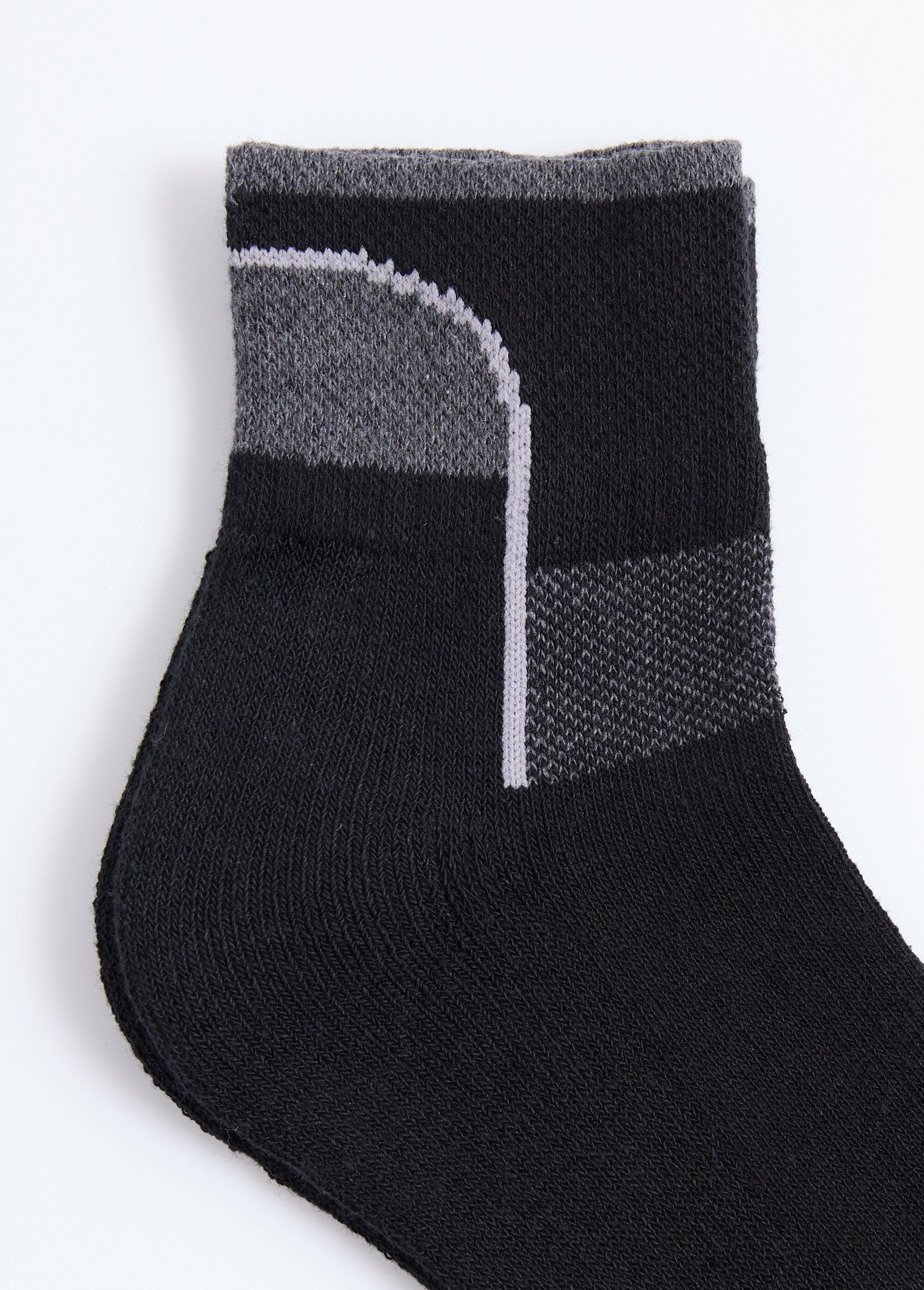 Set_van_3_sportsokken,_assorti_Assortis_bleu_DE2_slim