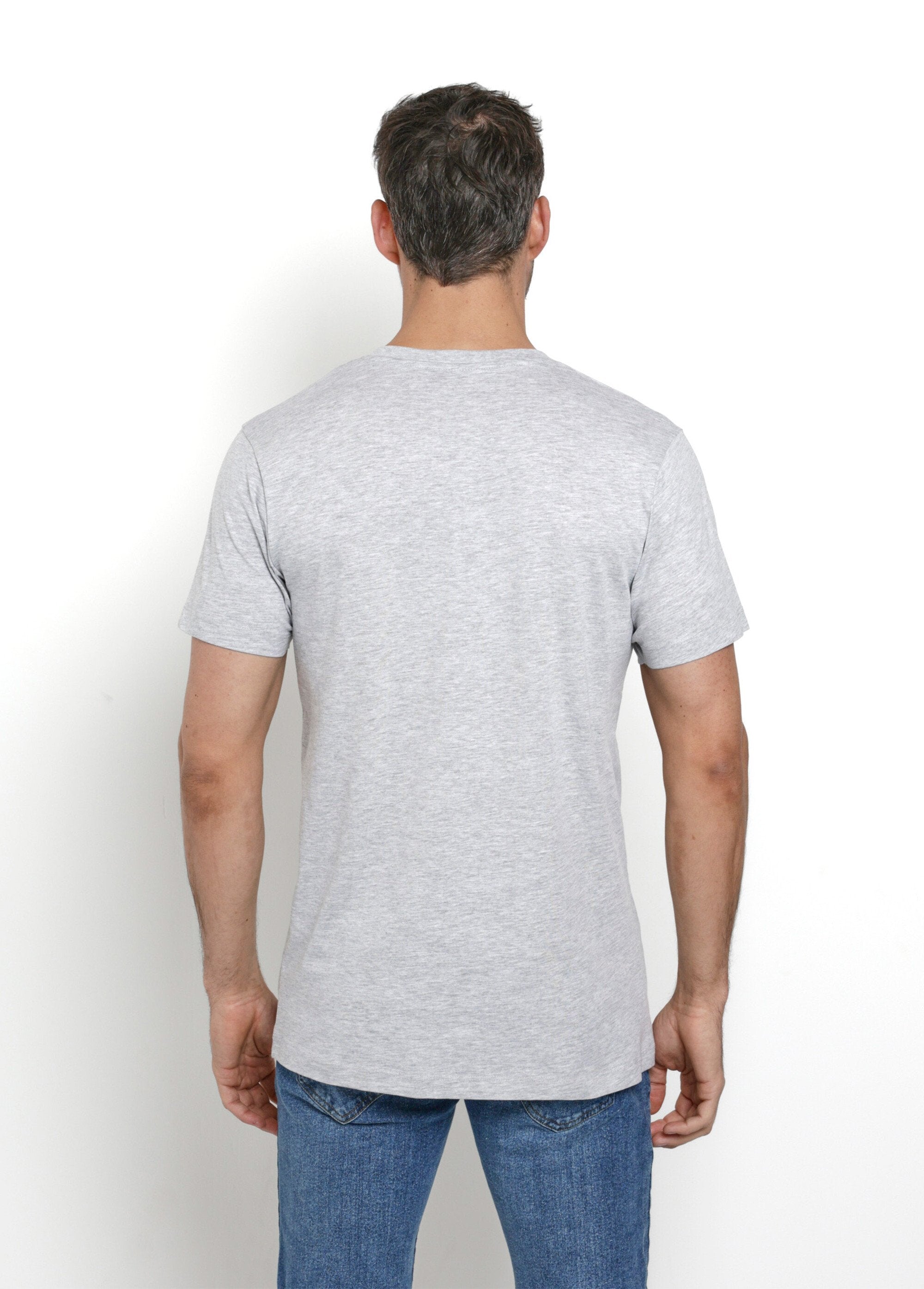 T-shirts_assortis_col_V_manches_courtes_Assortis_noir_DO1_slim