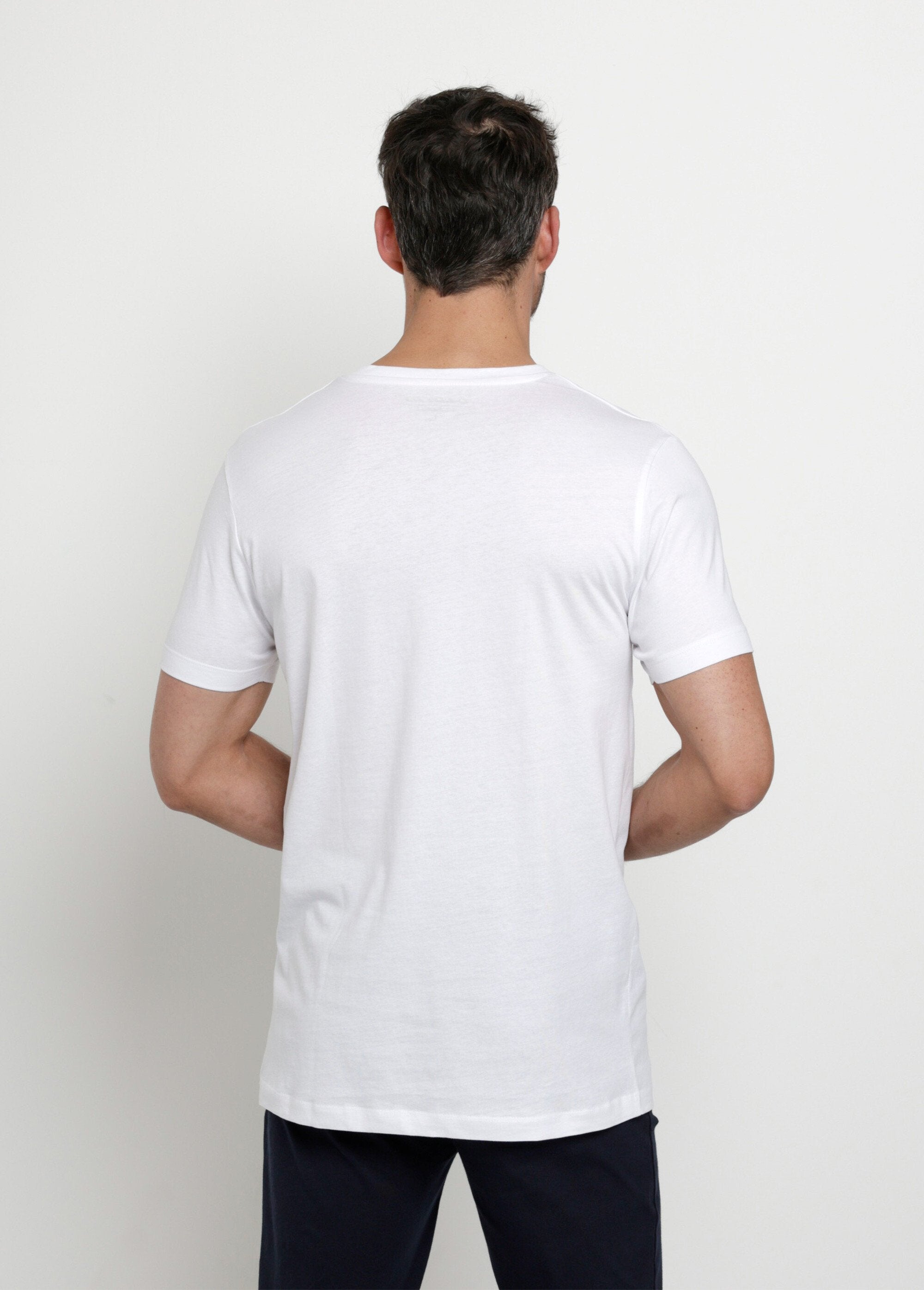 T-shirts_col_V_manches_courtes,_essentiel_Blanc_DO1_slim