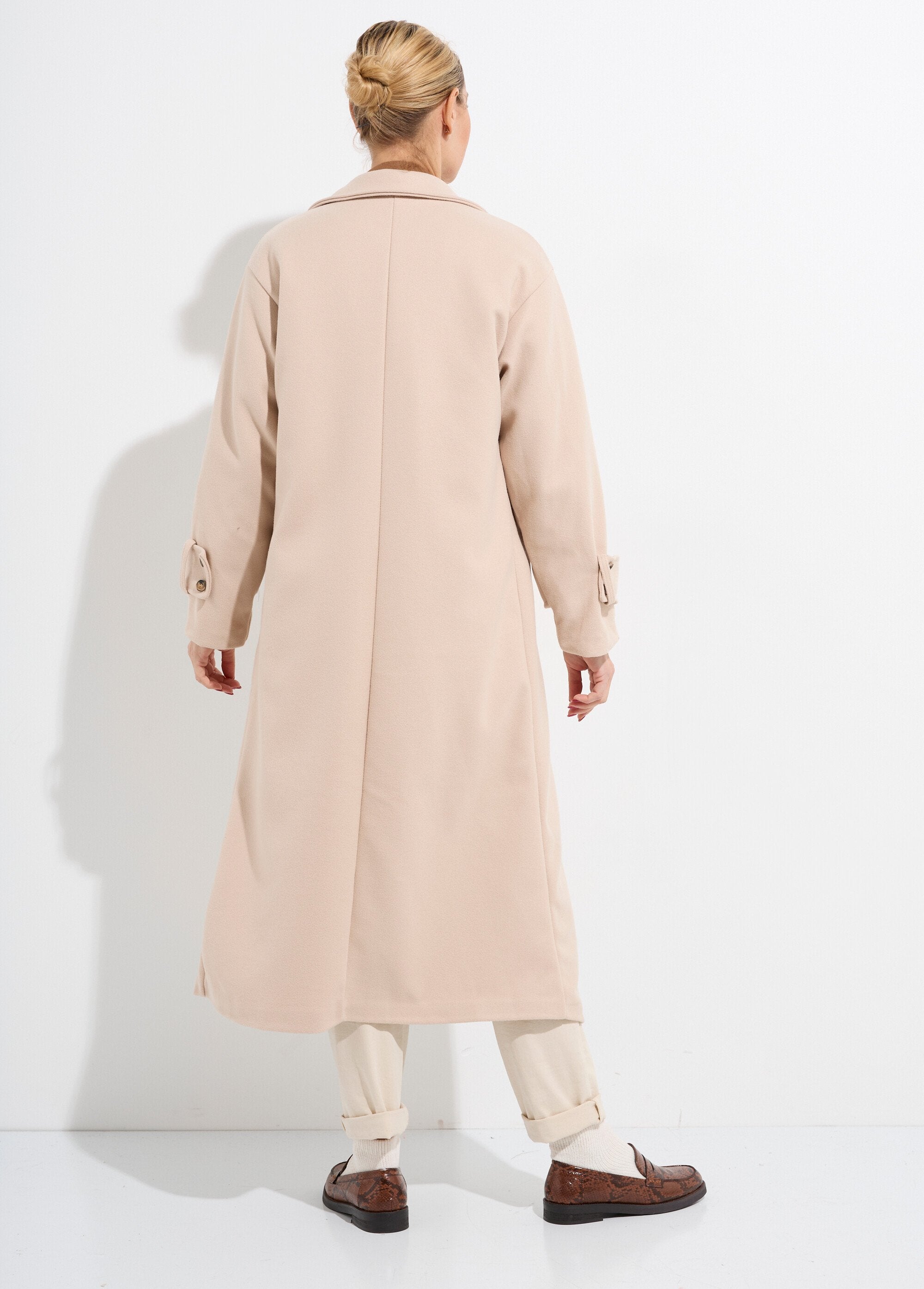Manteau_long_chic_façon_drap_de_laine_Beige_DO1_slim