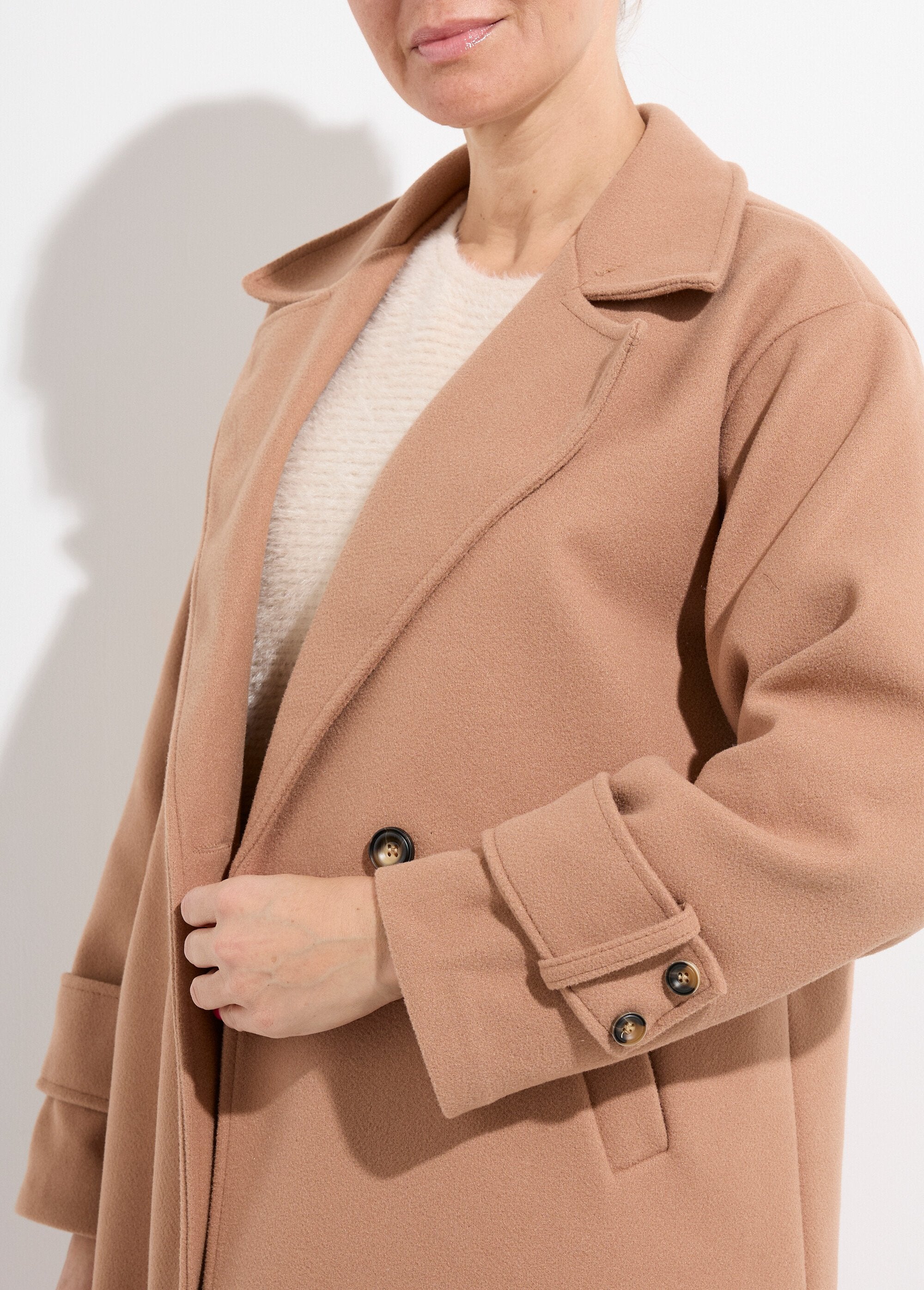 Manteau_long_chic_façon_drap_de_laine_Camel_DE1_slim