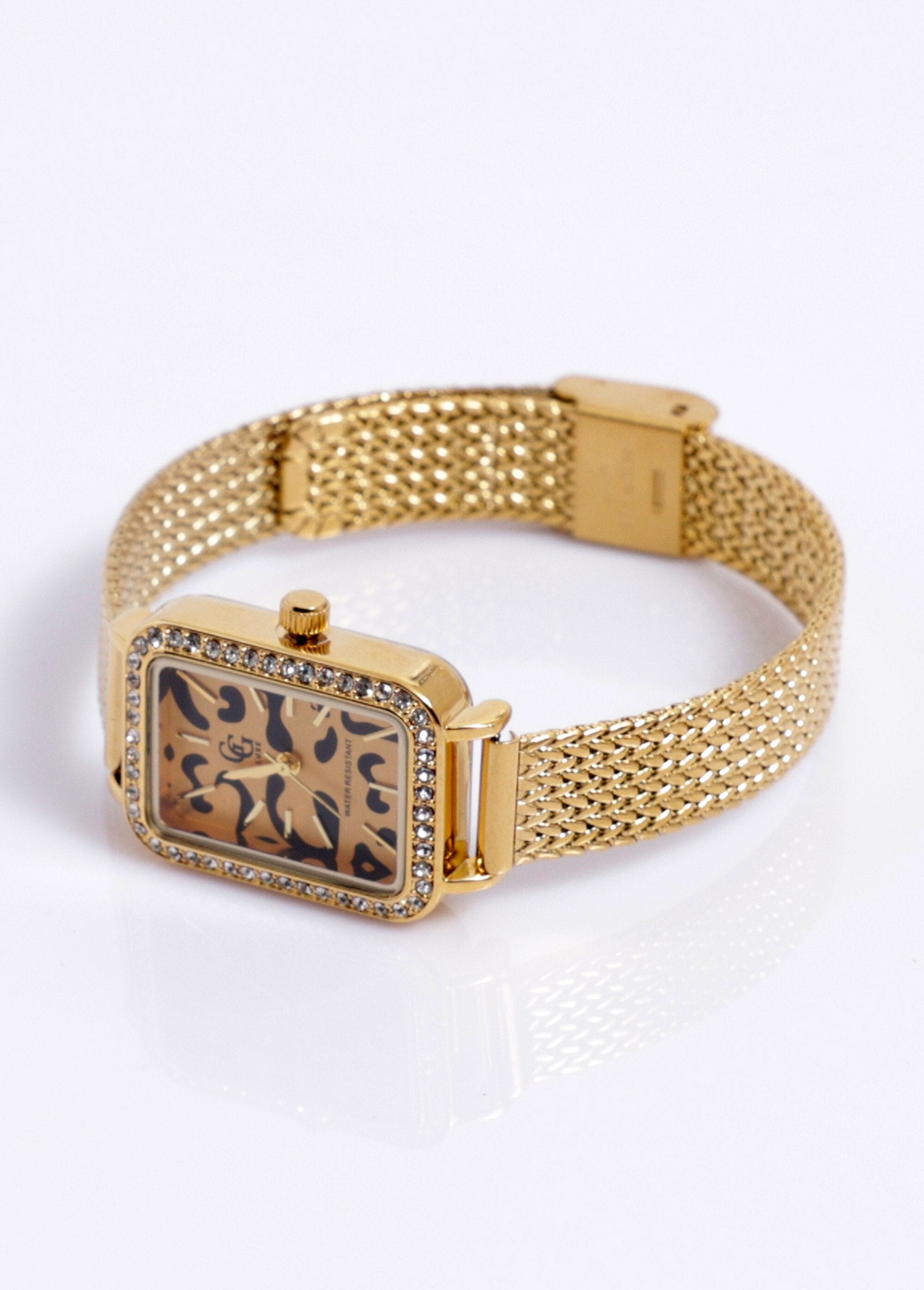 Montre_bijou_cadran_rectangulaire_strass_Or_leopard_DE1_slim