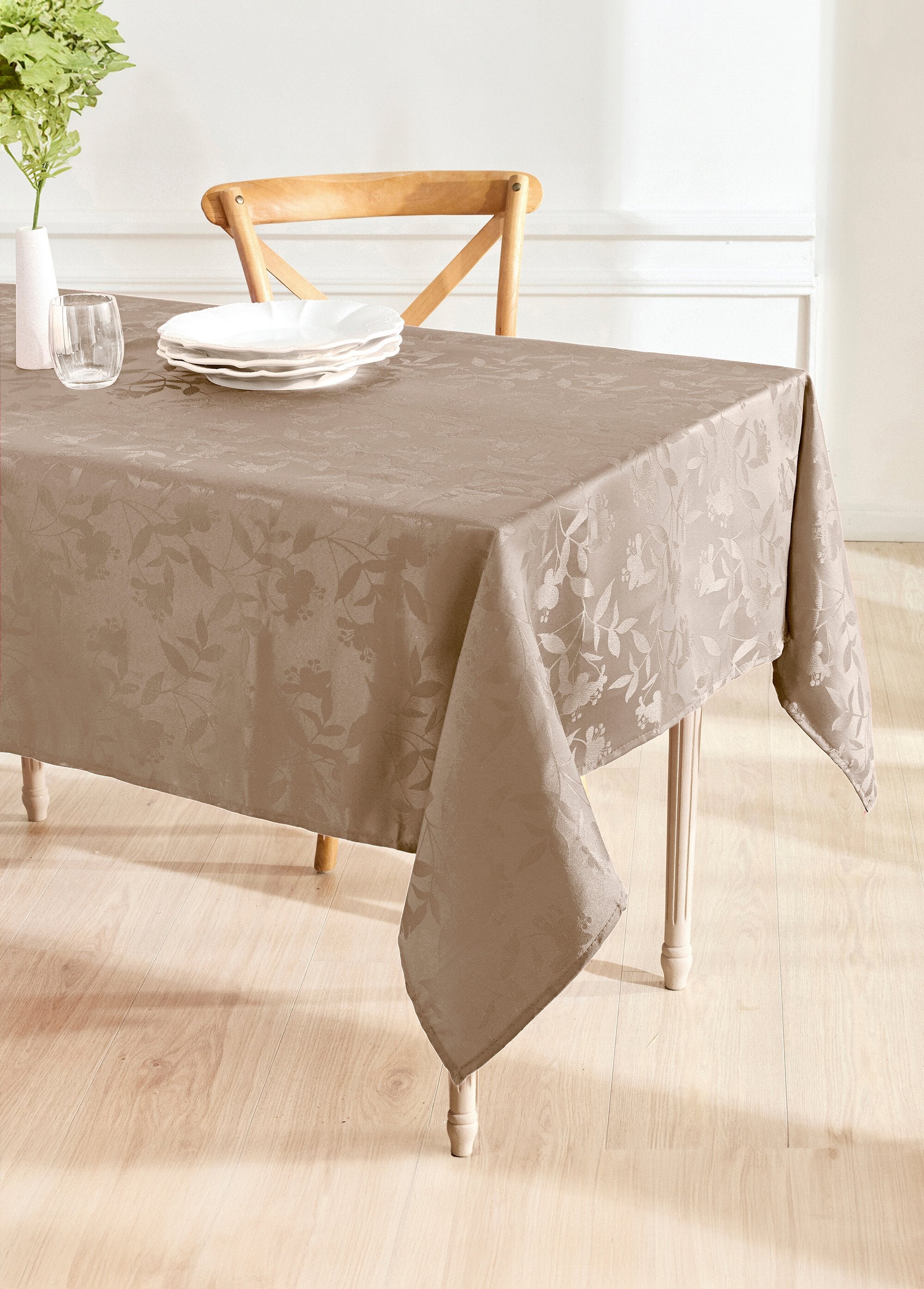Nappe_jacquard_damassé_végétal_Calitex_Taupe_FA1_slim