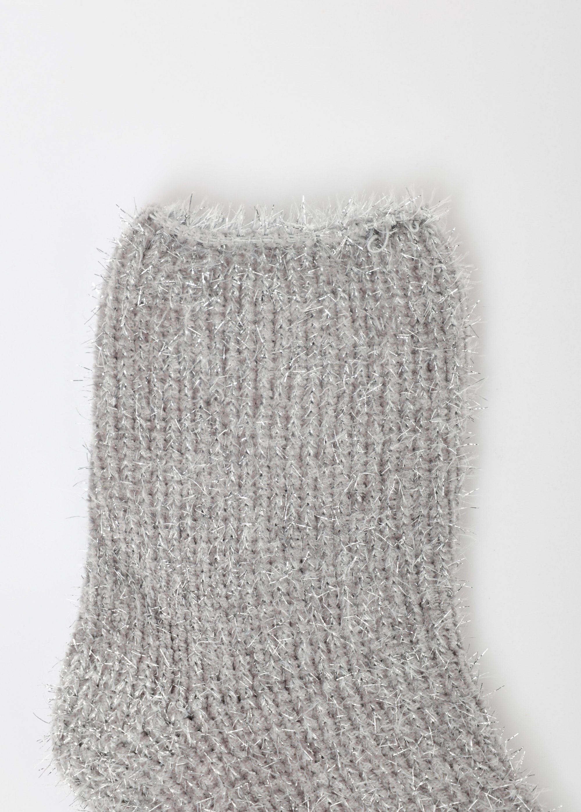 Paar_chenille_sokken_Gris_clair_DE2_slim