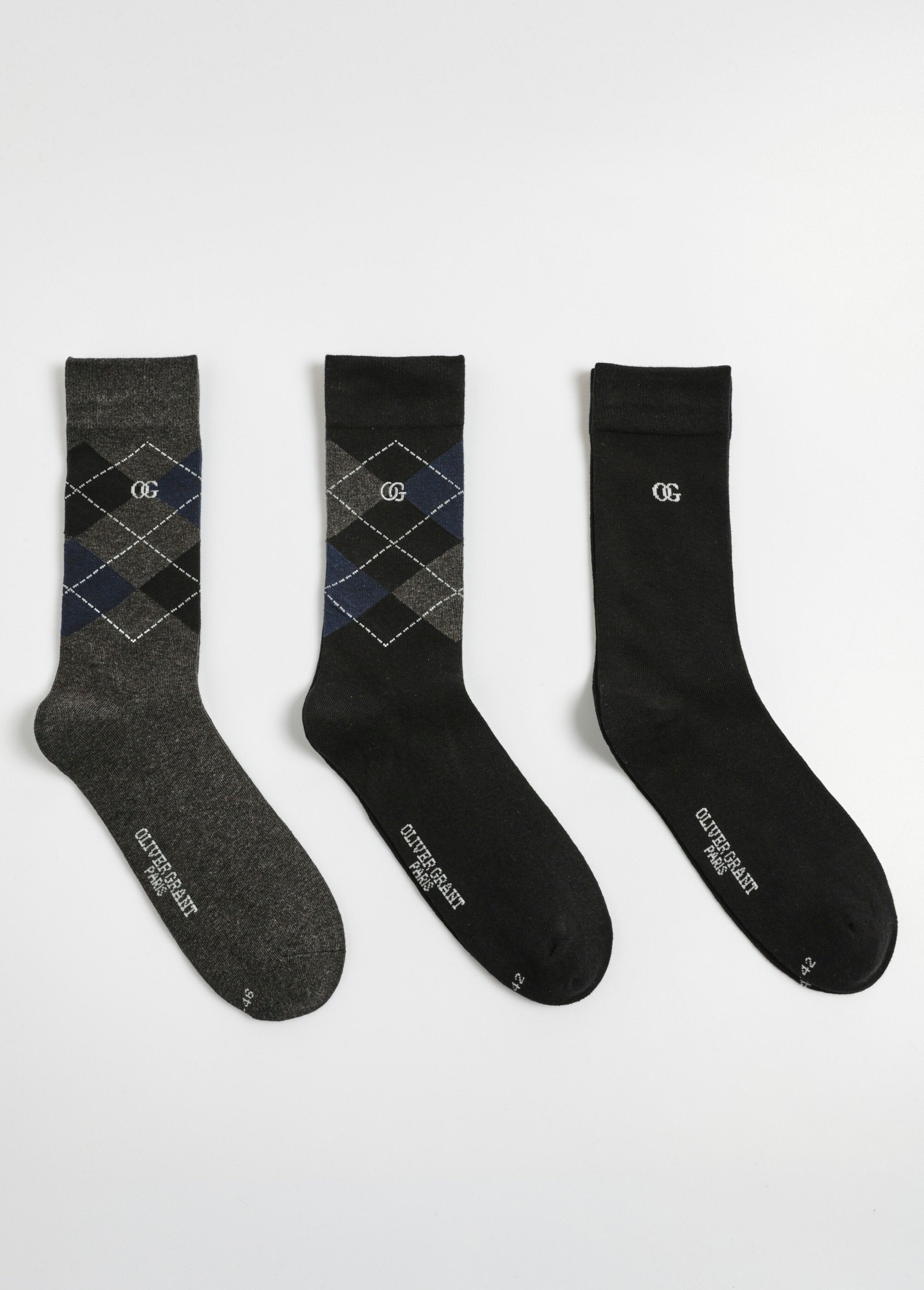 Paire_de_chaussettes_motifs_losanges_Noir_DE1_slim