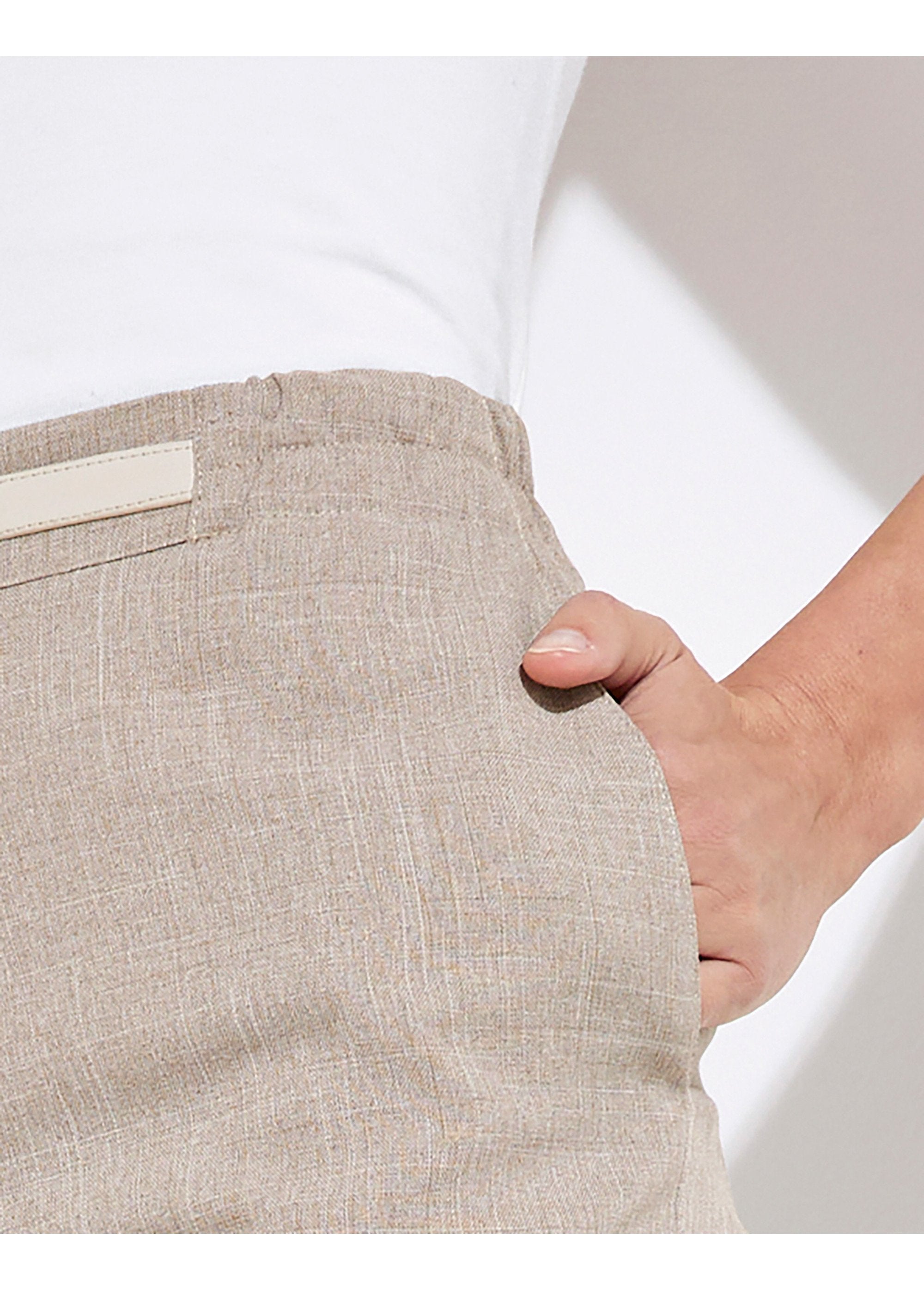 Pantacourt_ceinture_semi_élastiquée_Beige_DE2_slim