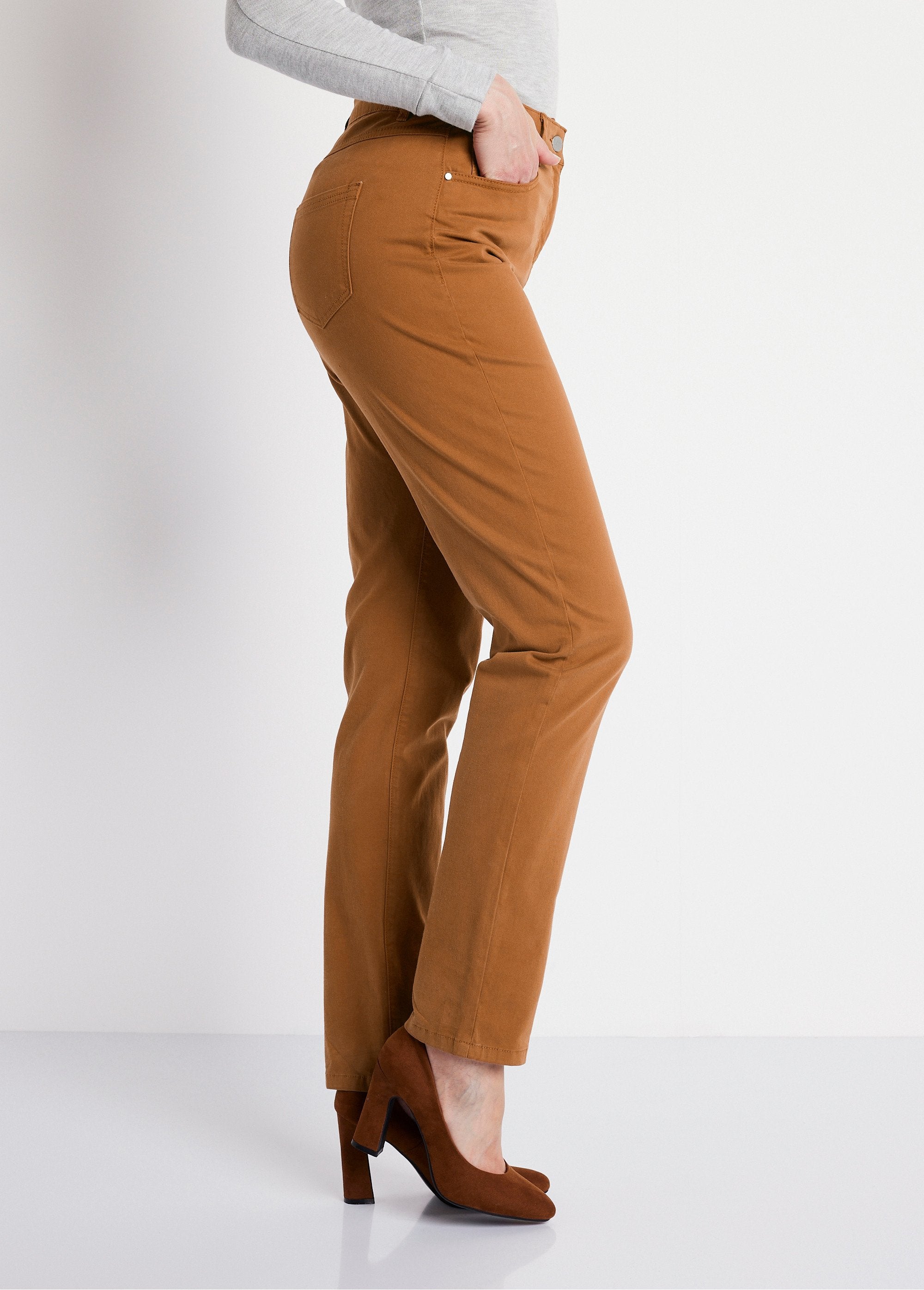 Pantalon_droit_5_poches_coton_stretch_Ecureuil_DR1_slim